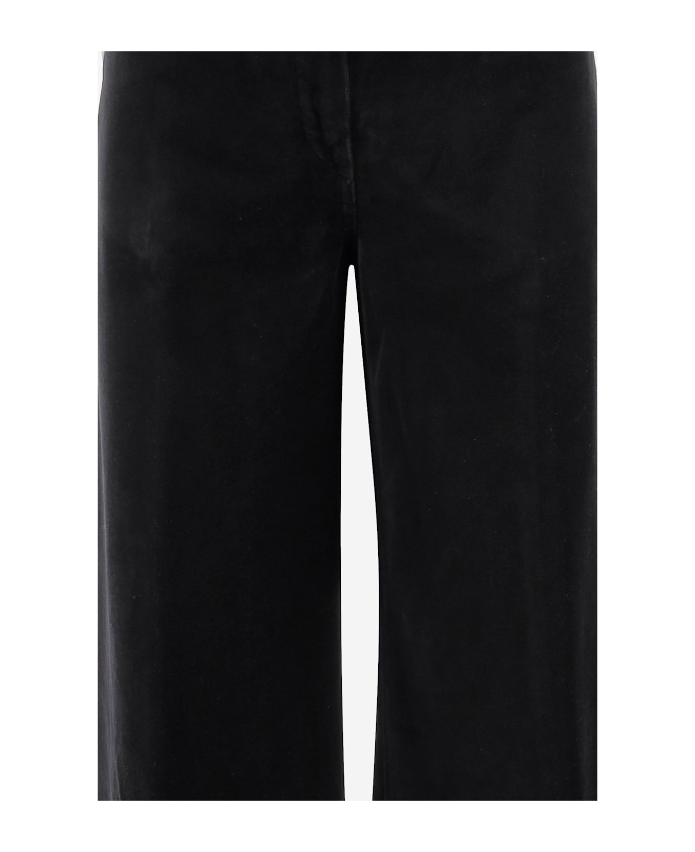 Aspesi Cotton Trousers - Black