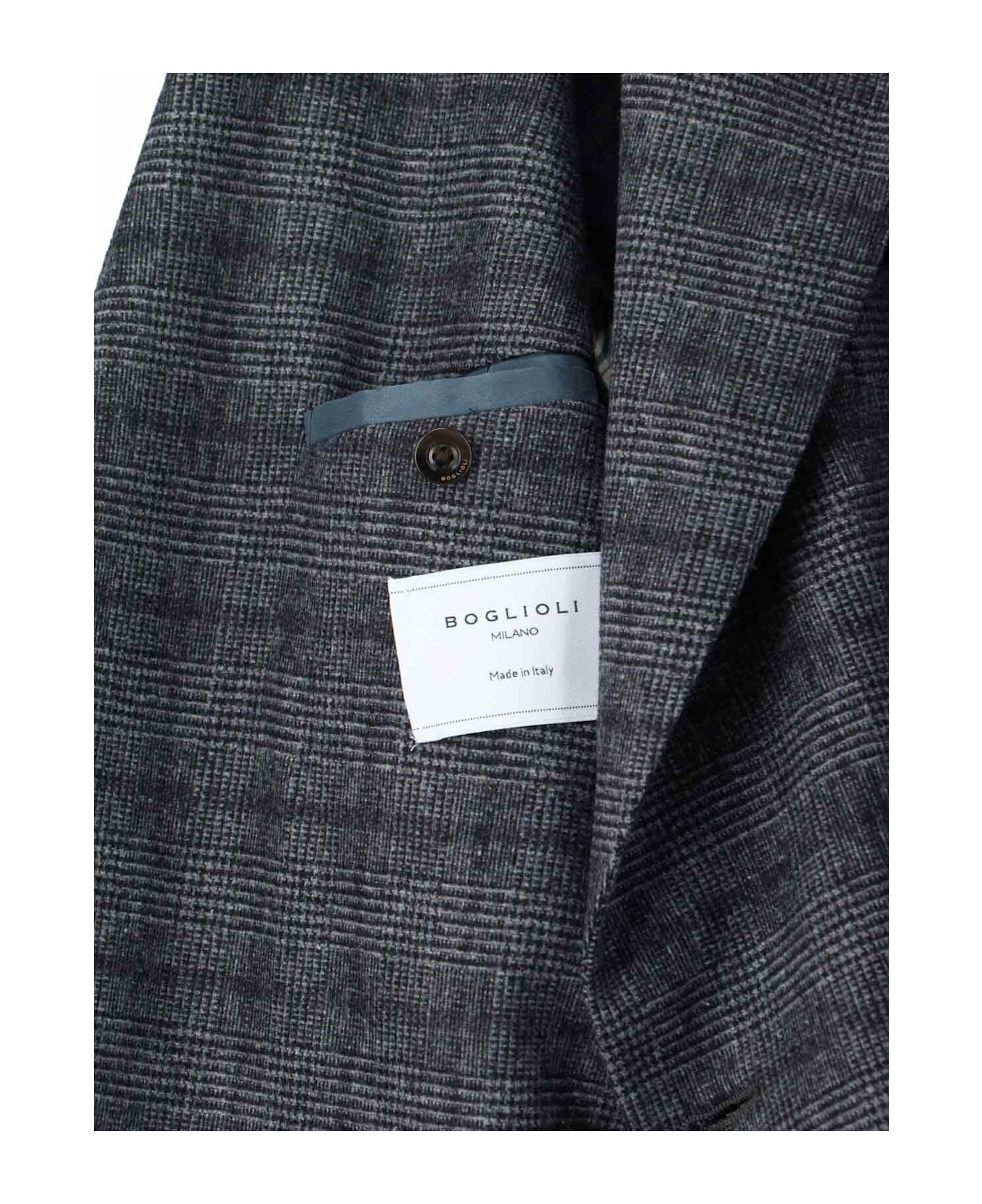 Boglioli Double-breasted Blazer - Gray