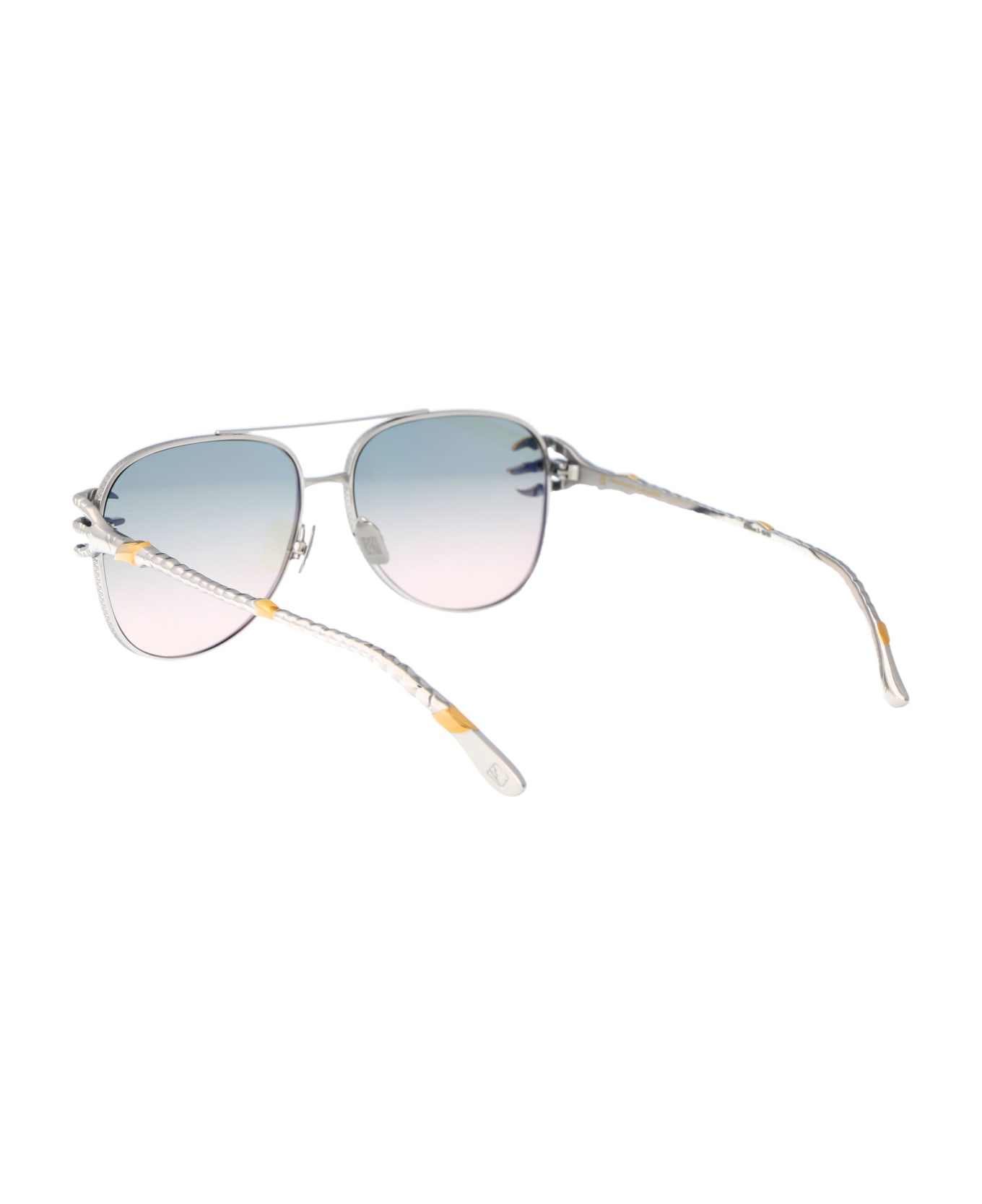 Anna-Karin Karlsson Claw Voyage Sunglasses - White Gold Blush