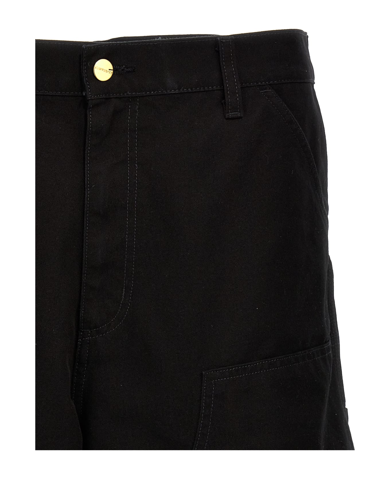Carhartt 'double Knee' Bermuda Shorts - Black   ショートパンツ