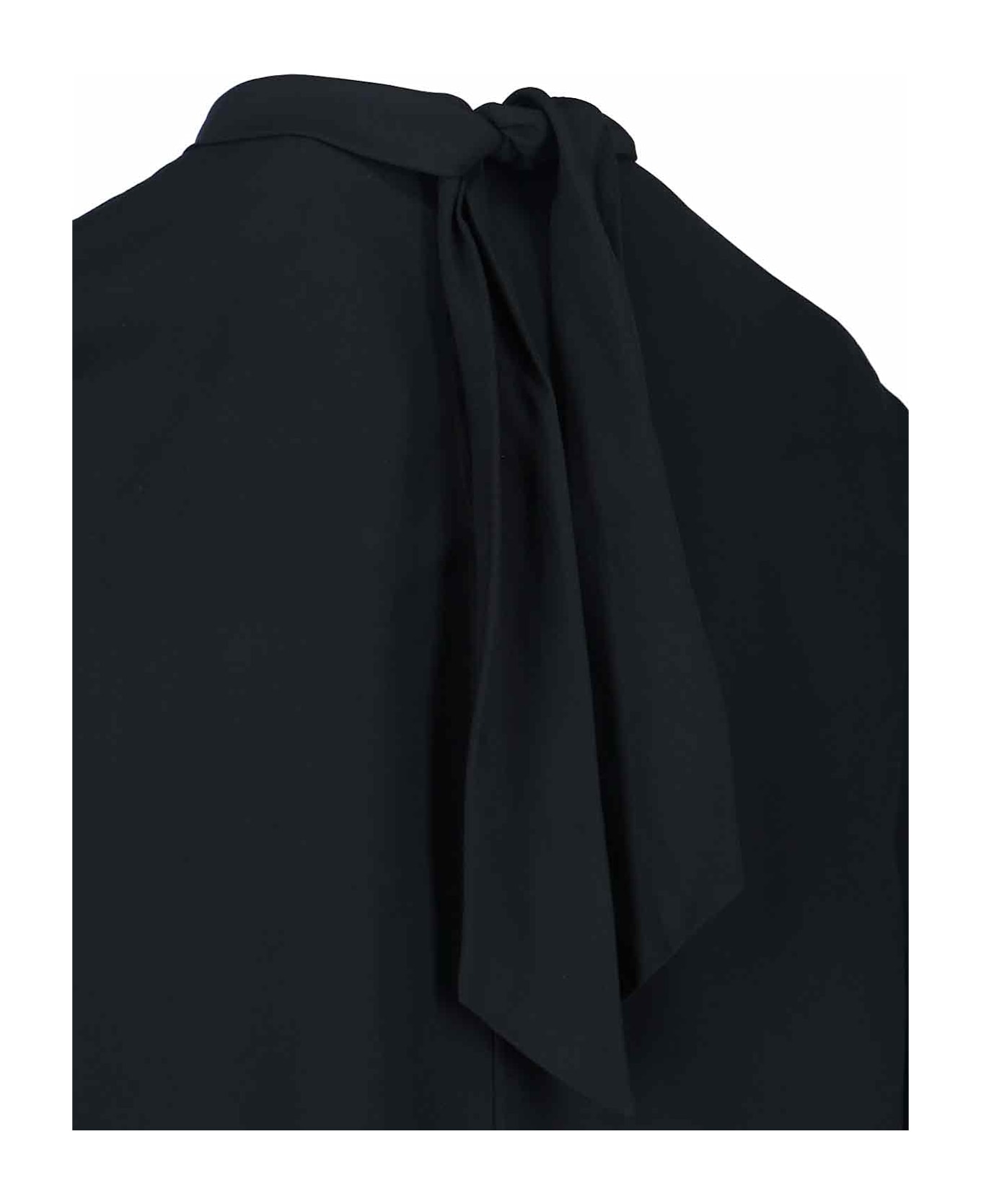 Aspesi Shirt With Bow - Black  