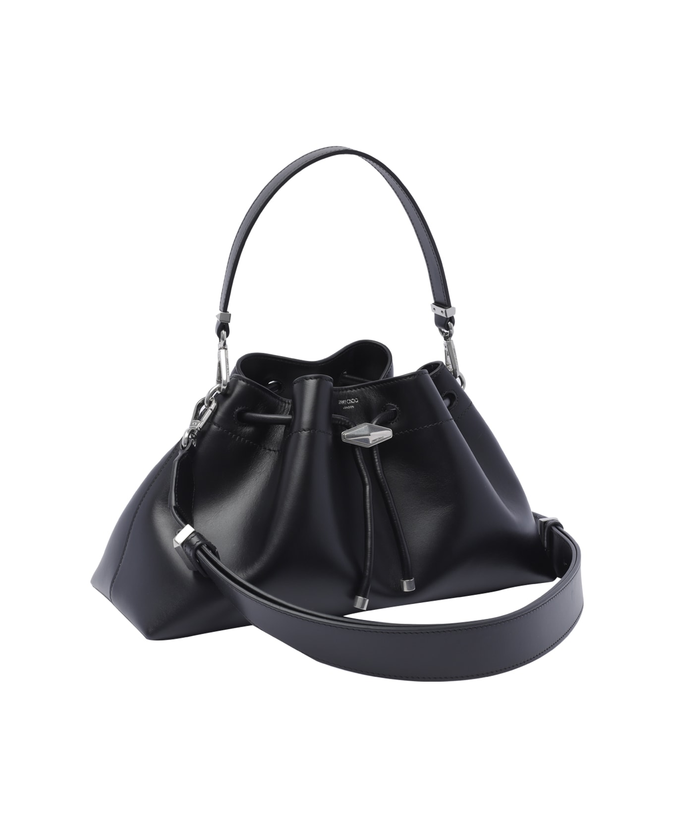 Jimmy Choo Bon Bon Bucket Bag - Black