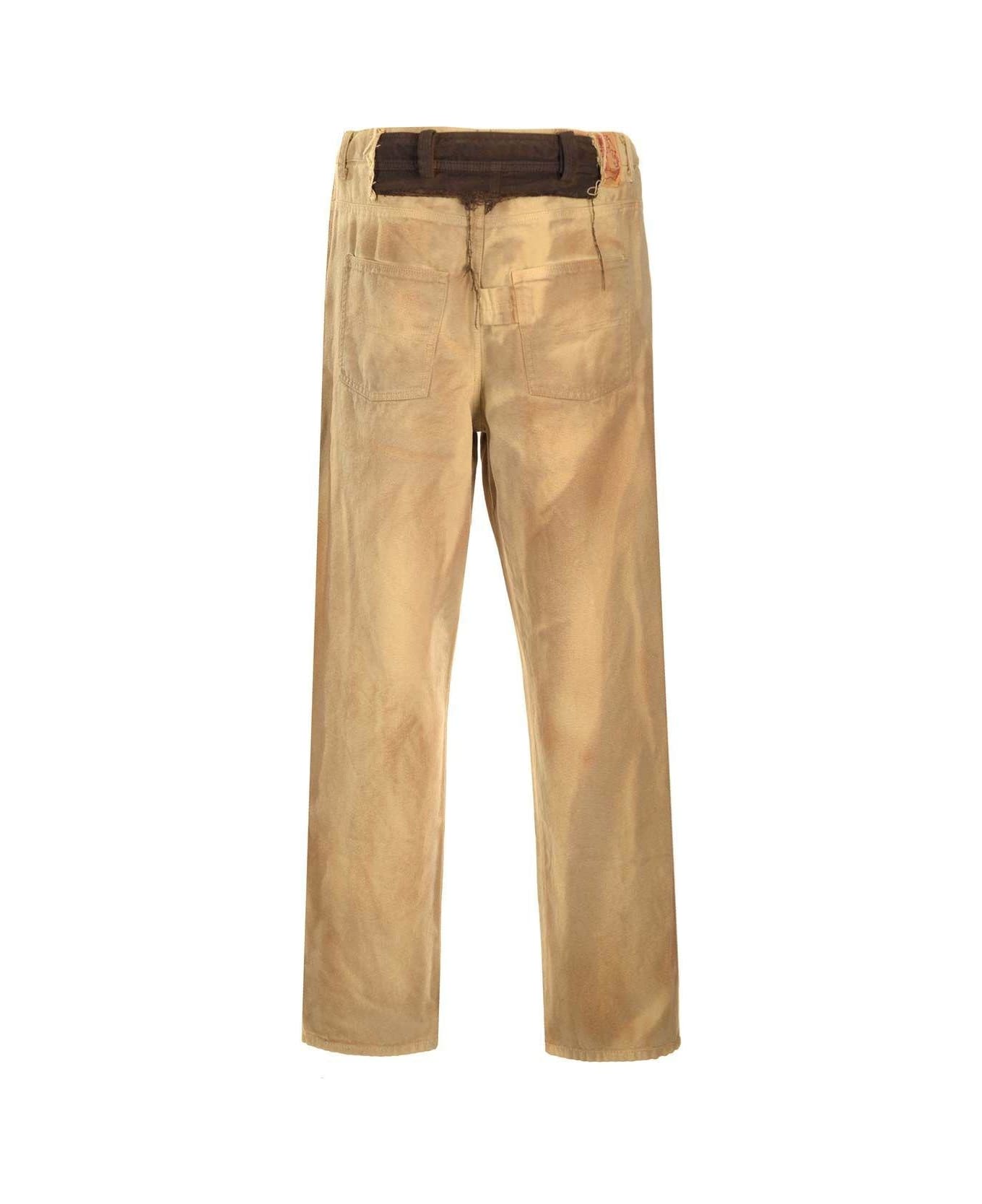 Magliano Togliatti Super Belted Pants - NEUTRALS