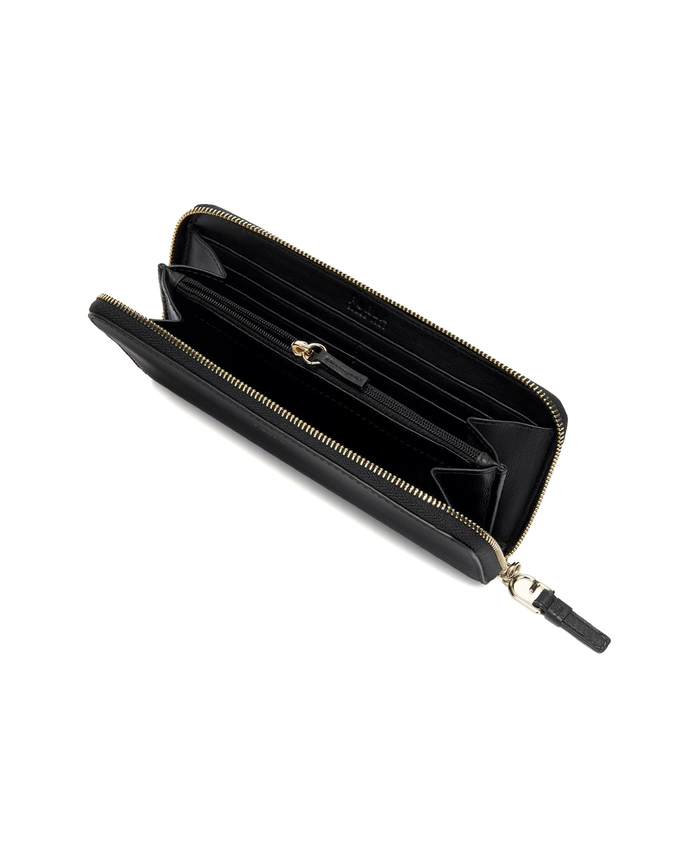 Furla Nuvola Zip-up Wallet - NERO