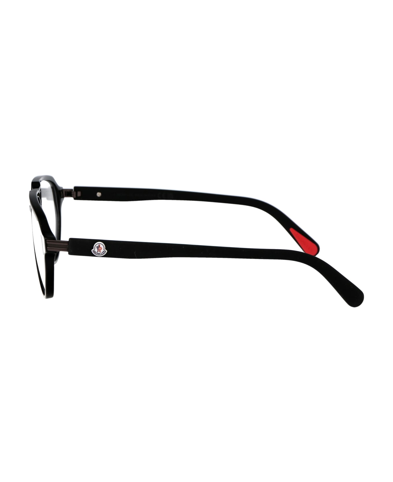 Moncler Eyewear Ml5162 Glasses - 001 Nero Lucido アイウェア
