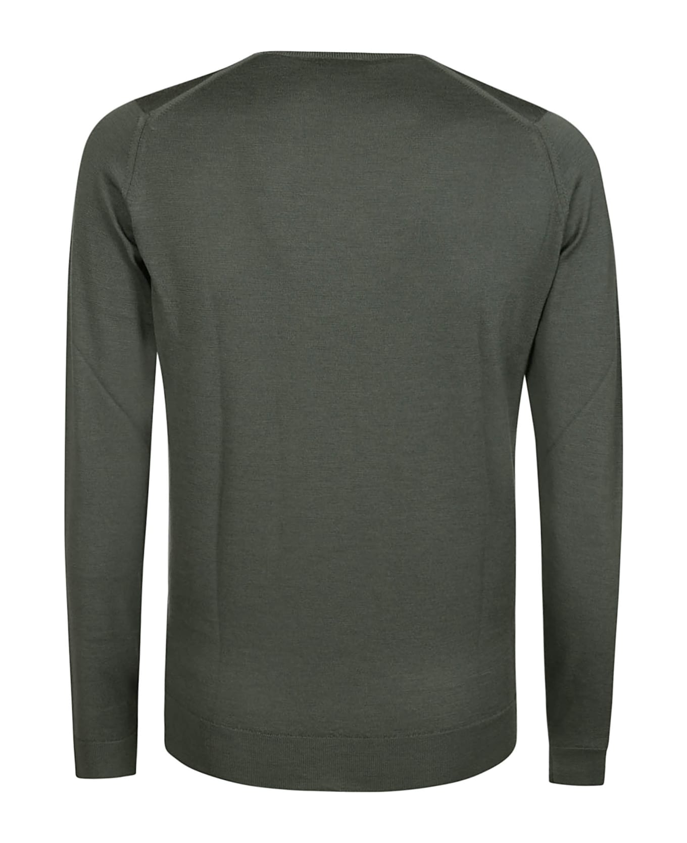 John Smedley Lundy Pullover Ls - GREEN