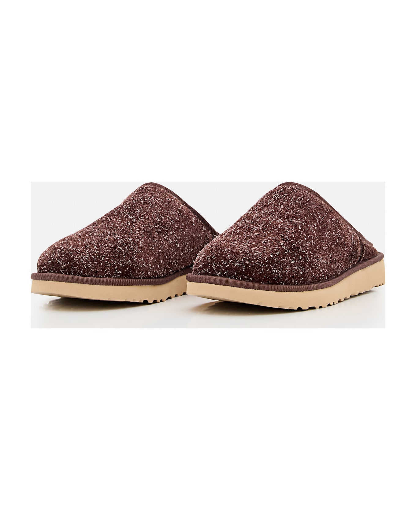 UGG M Classic Slip-on Shaggy Suede - Brown