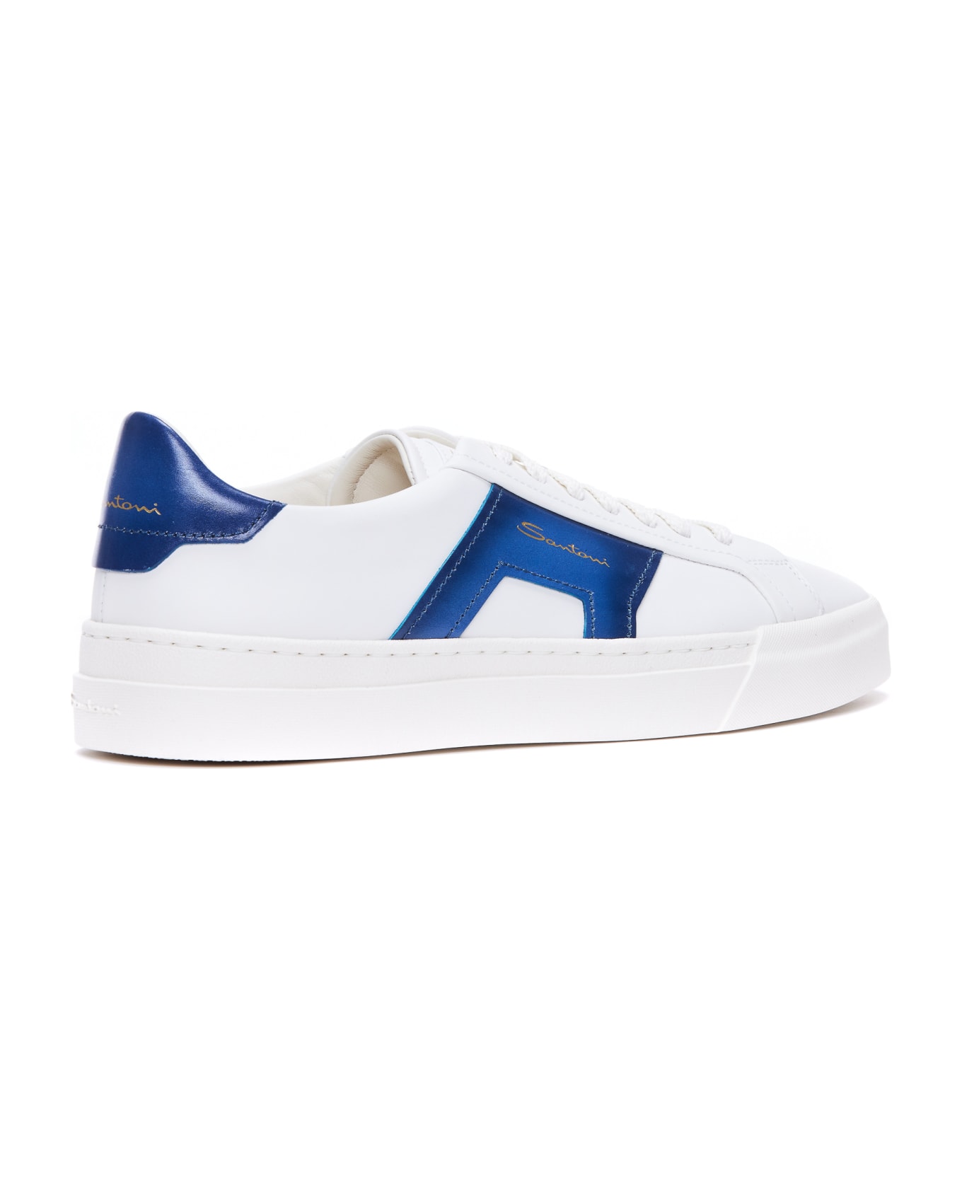 Santoni Sneakers Santoni - WHITE/BLU