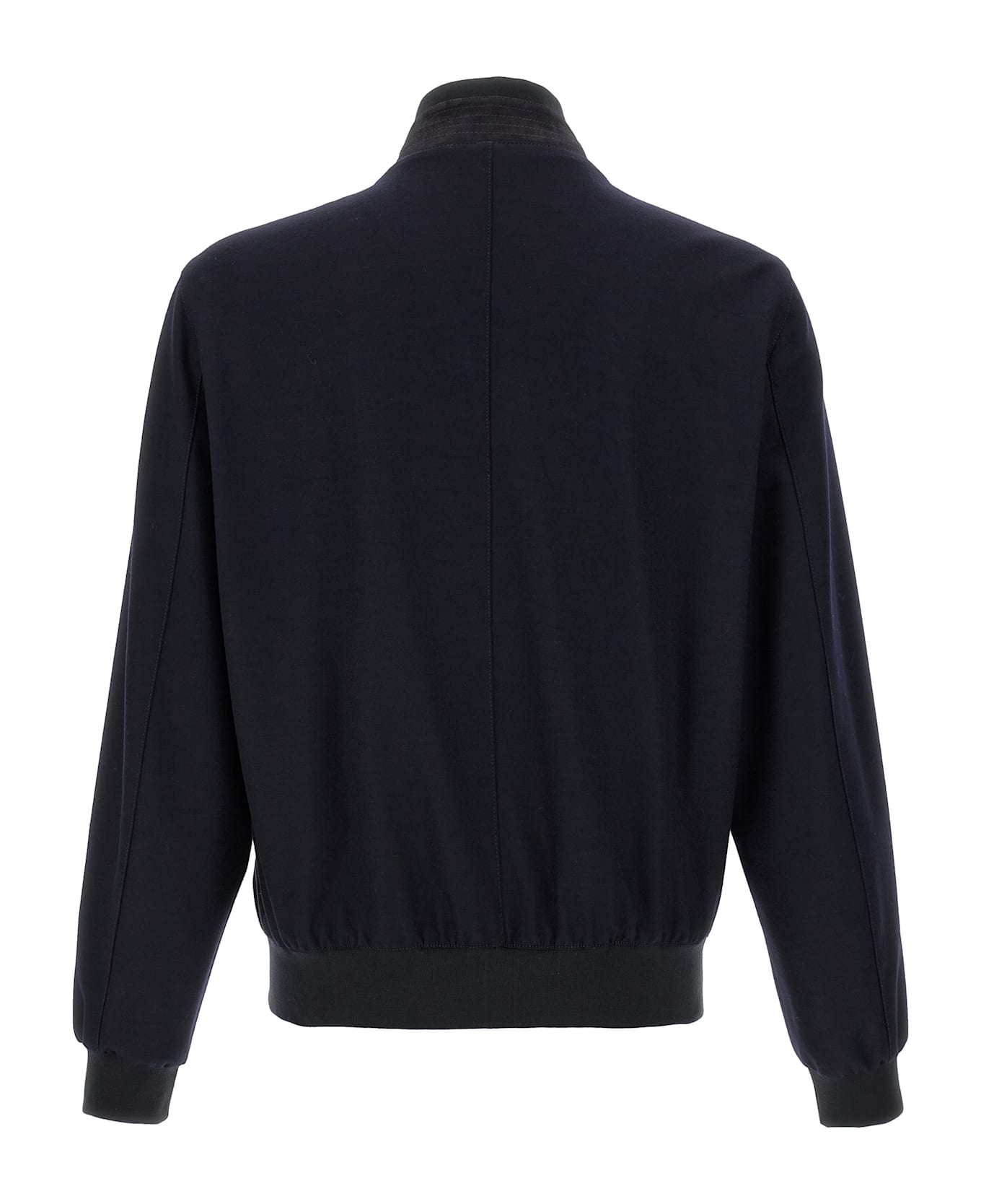 Moorer 
axten
 Reversible Bomber Jacket - Blue