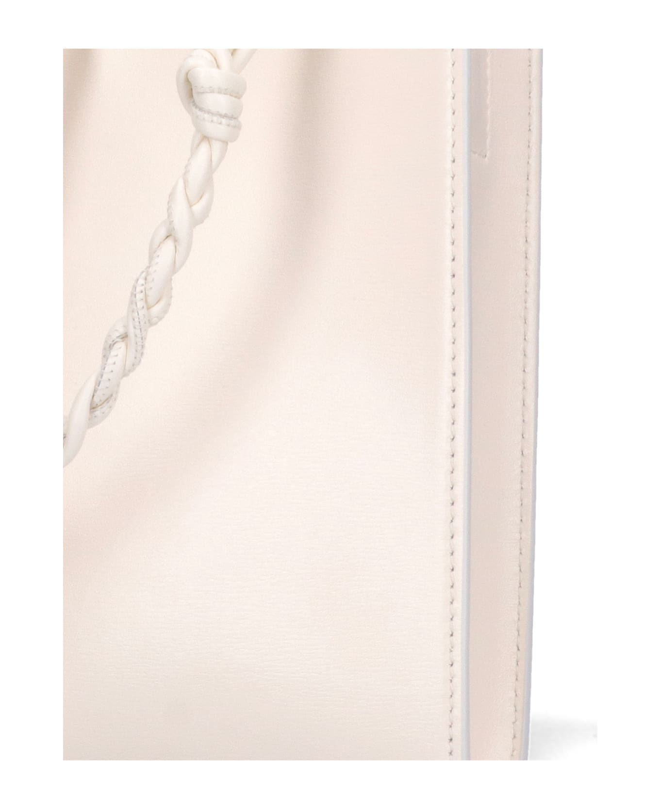 Jil Sander 
tangle
 Mini Bag - White