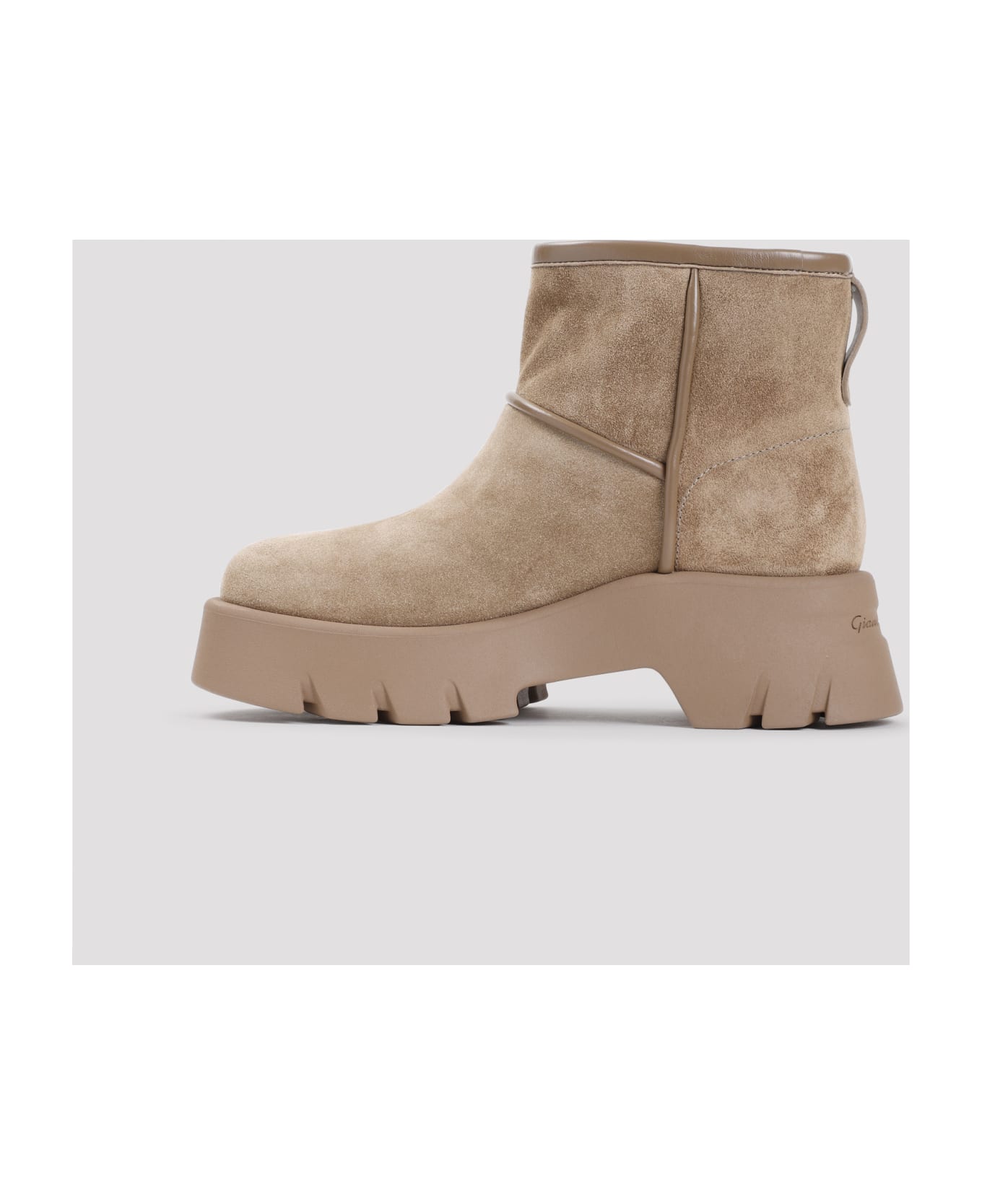 Gianvito Rossi Stormy Boots - Cmcc Camel Camel