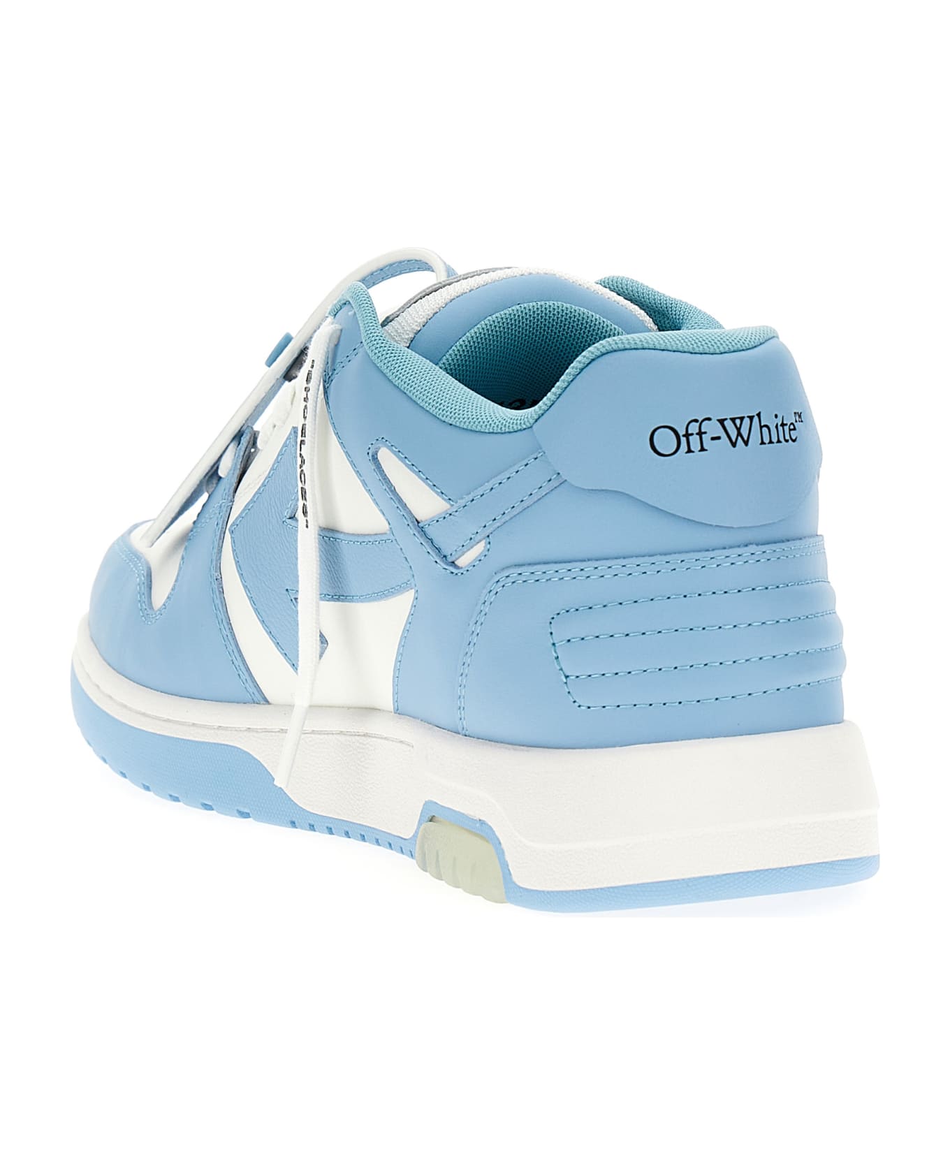 Off-White Out Of Office Sneakers - WHITE/LIGHT BLUE