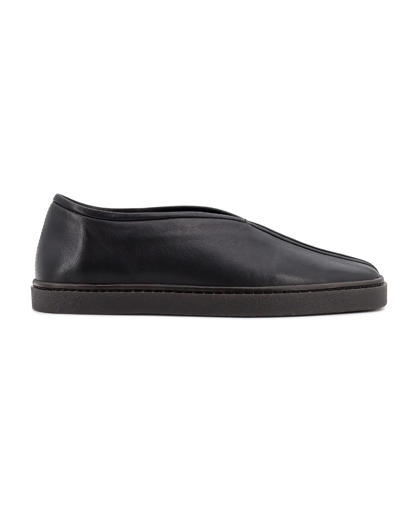 Lemaire Piped Sneakers - Black スニーカー