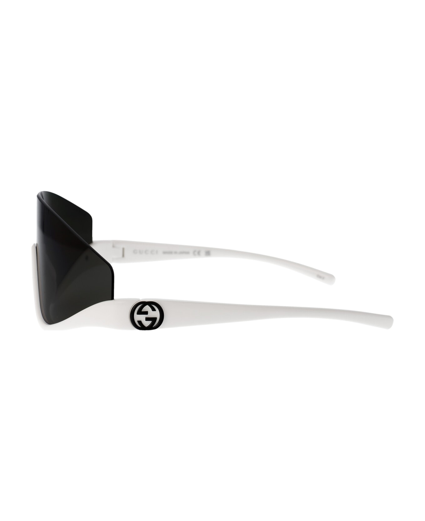 Gucci Eyewear Gg1650s Sunglasses - 007 WHITE WHITE GREY