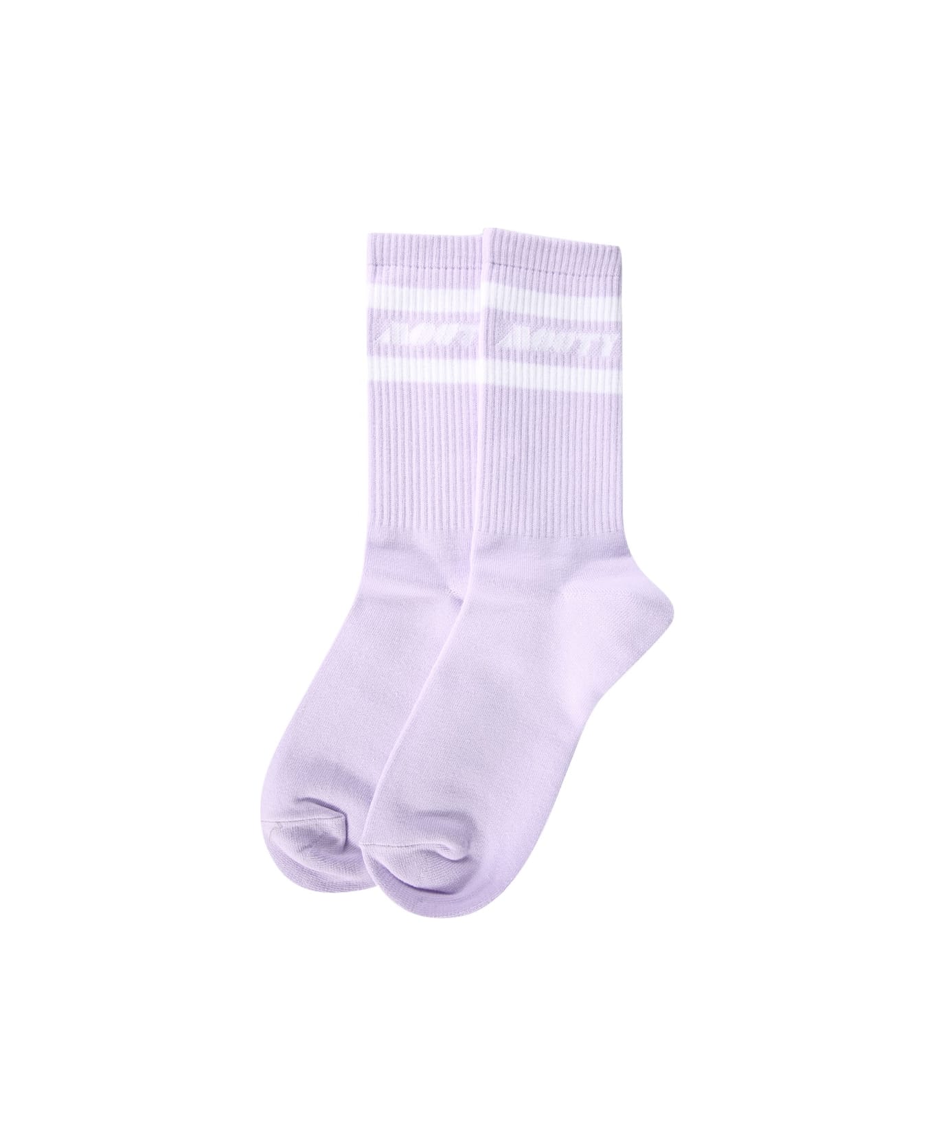 Mouty Logo Socks - LILAC 靴下