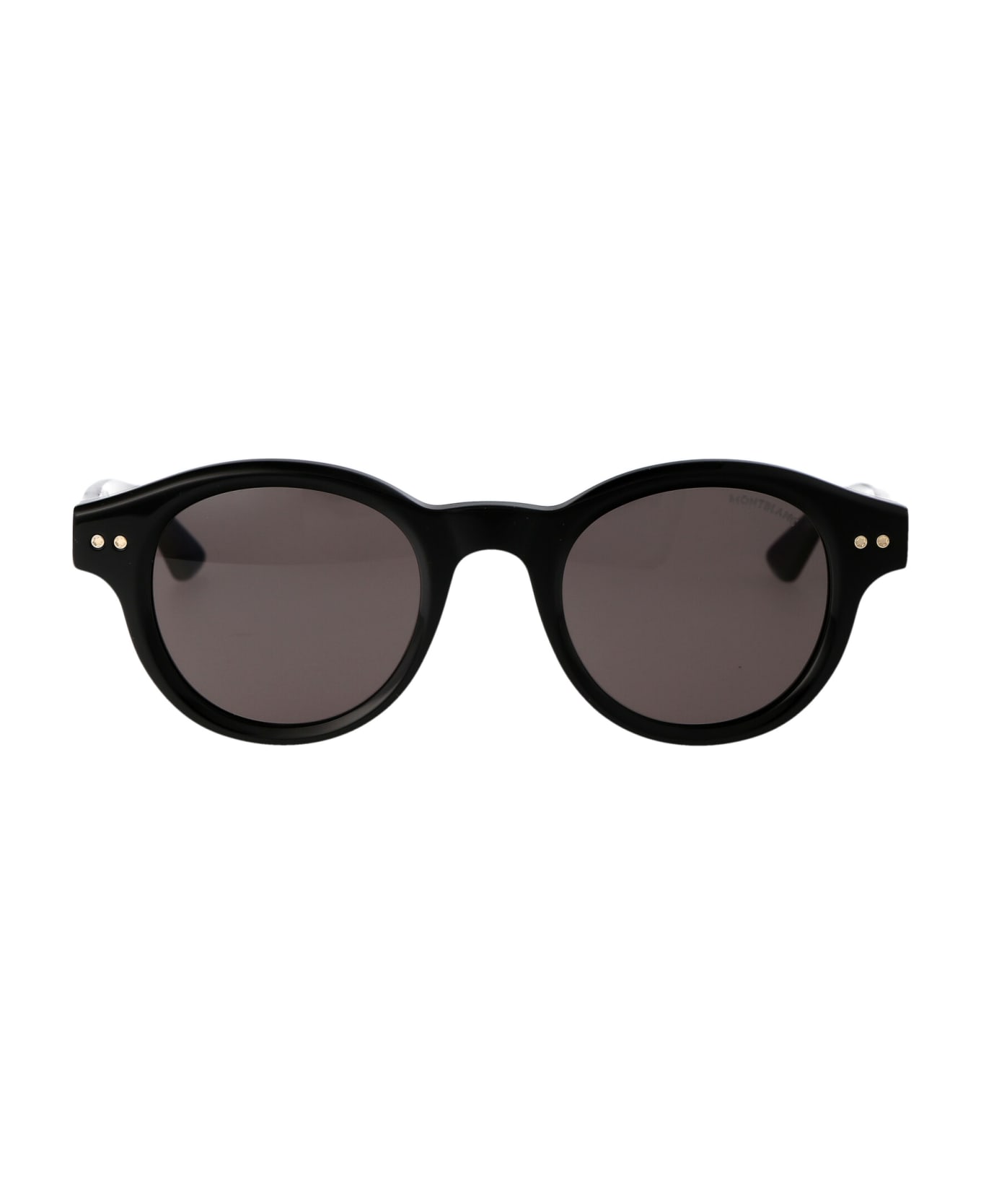 Montblanc Mb0287s Sunglasses - 001 BLACK BLACK GREY