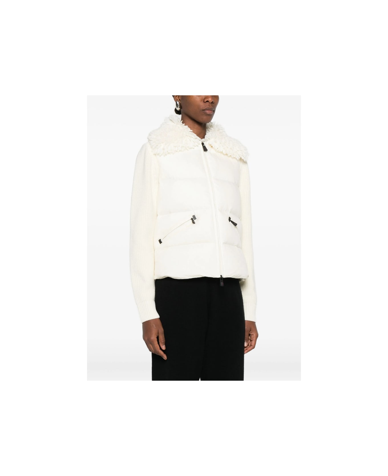 Moncler Grenoble Outerwear - BLACK/WHITE