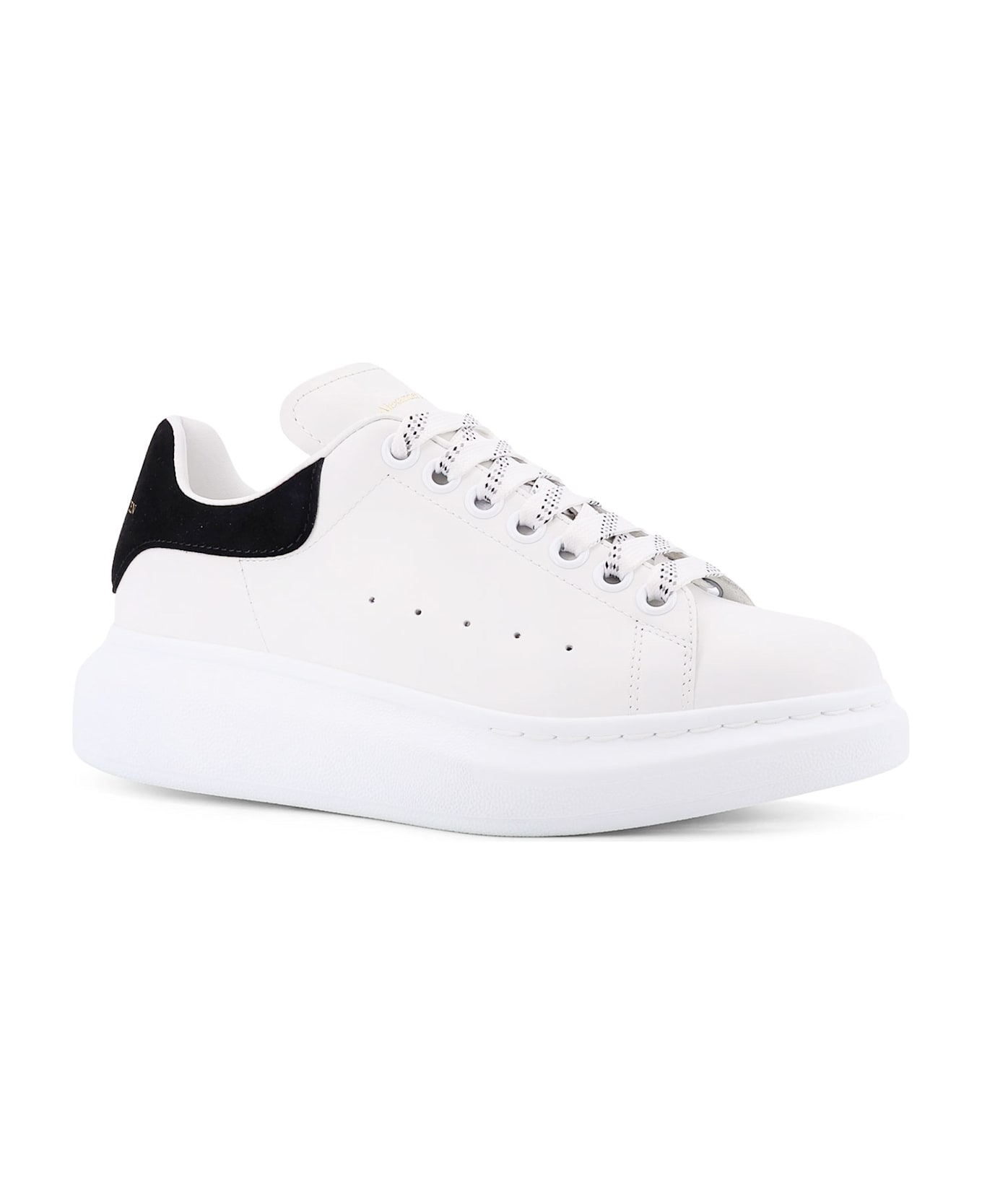 Alexander McQueen Oversize Leather Sneakers - White