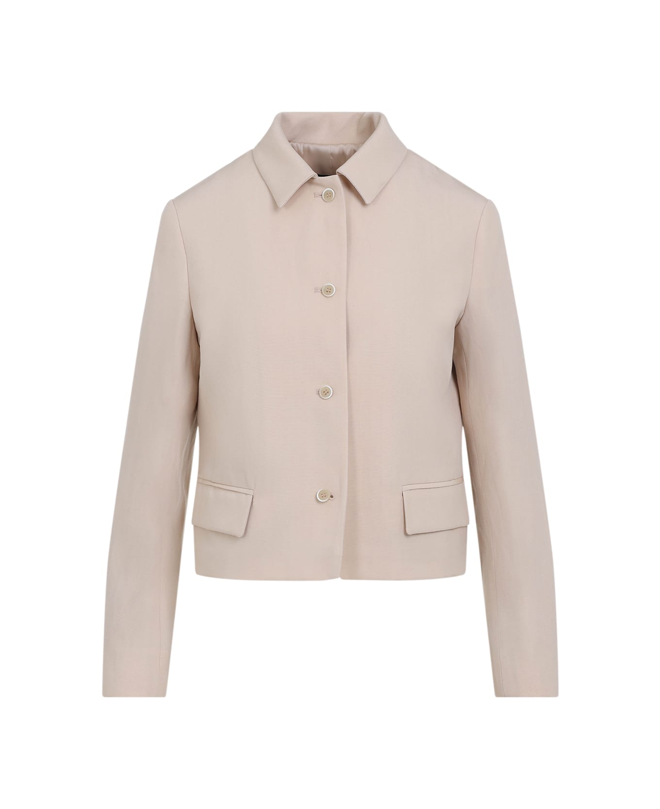 Fabiana Filippi Virgin Wool Jacket - Sabbia