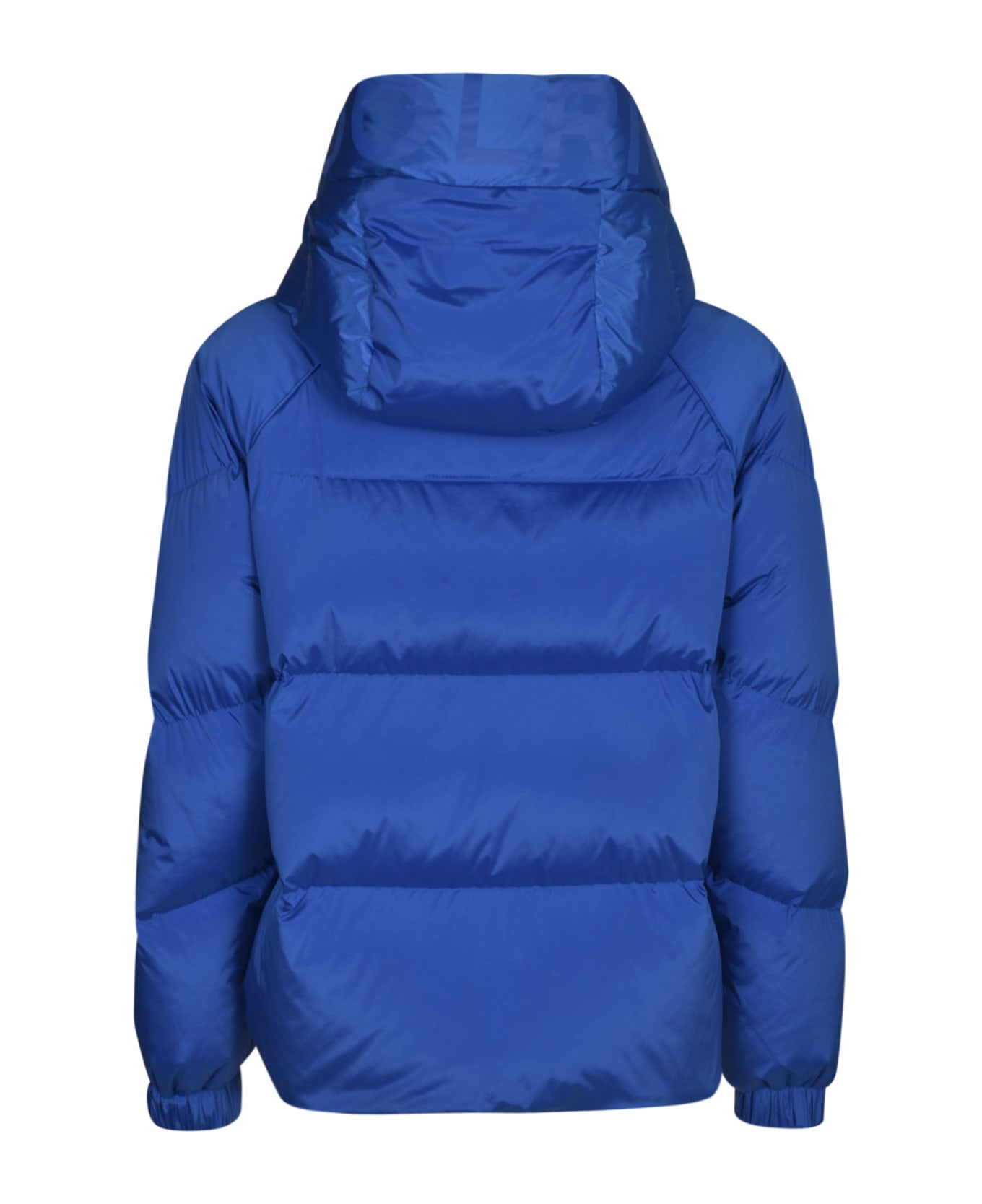 Woolrich Classic Hooded Zip Padded Jacket - Ocean Blue