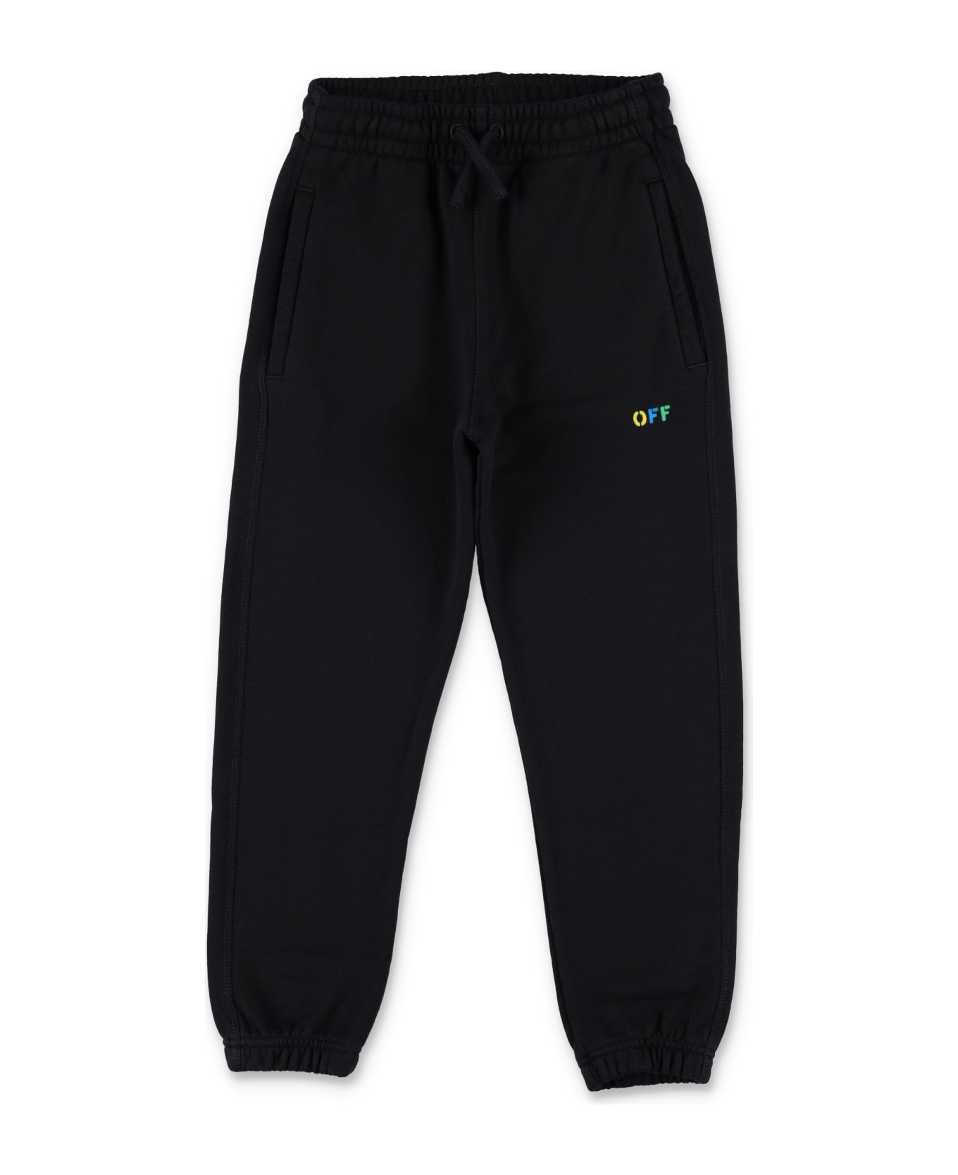 Off-White Diag Rainbow Sweatpants - BLACK