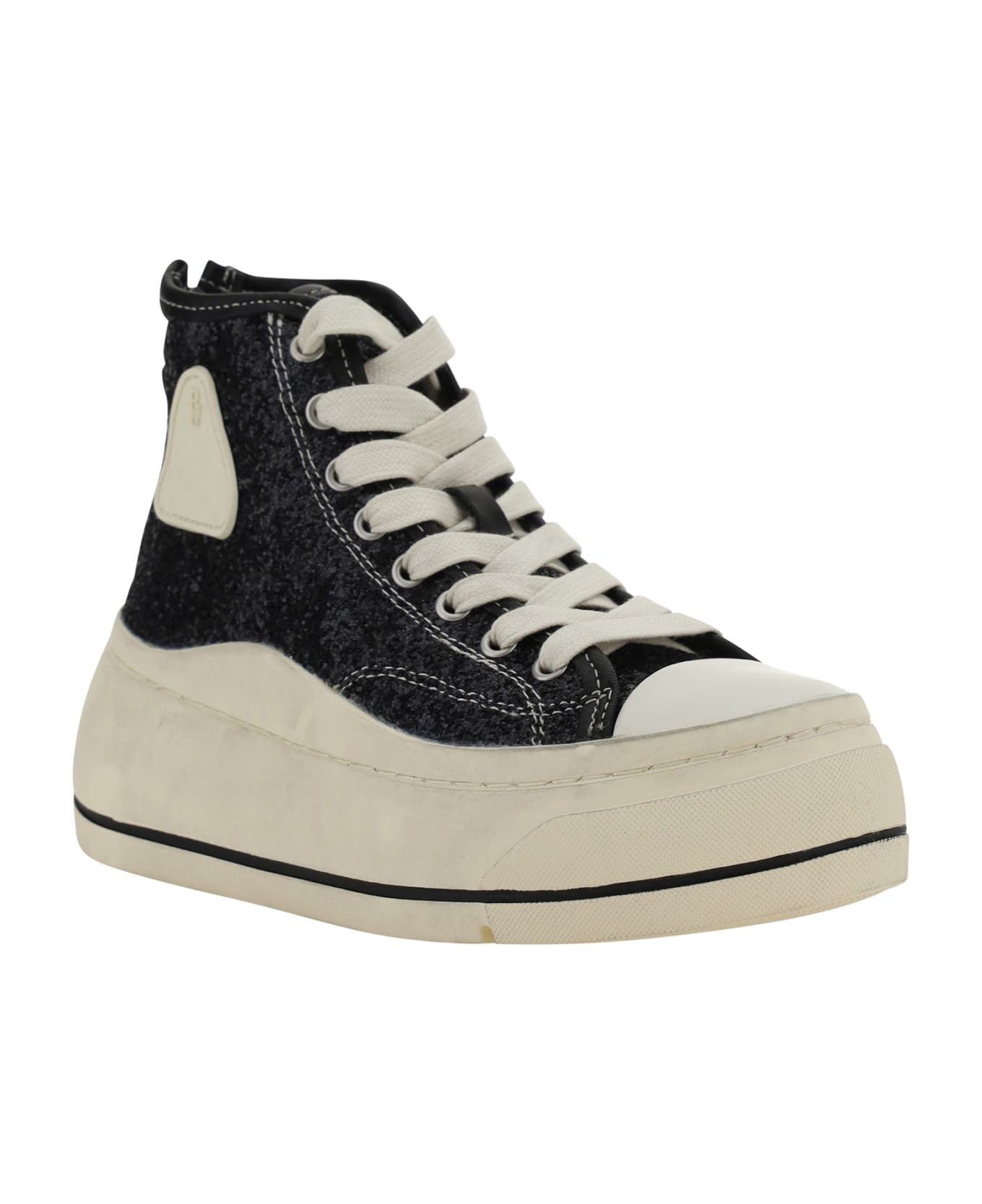 R13 Kurt Sneakers - Black Sparkle