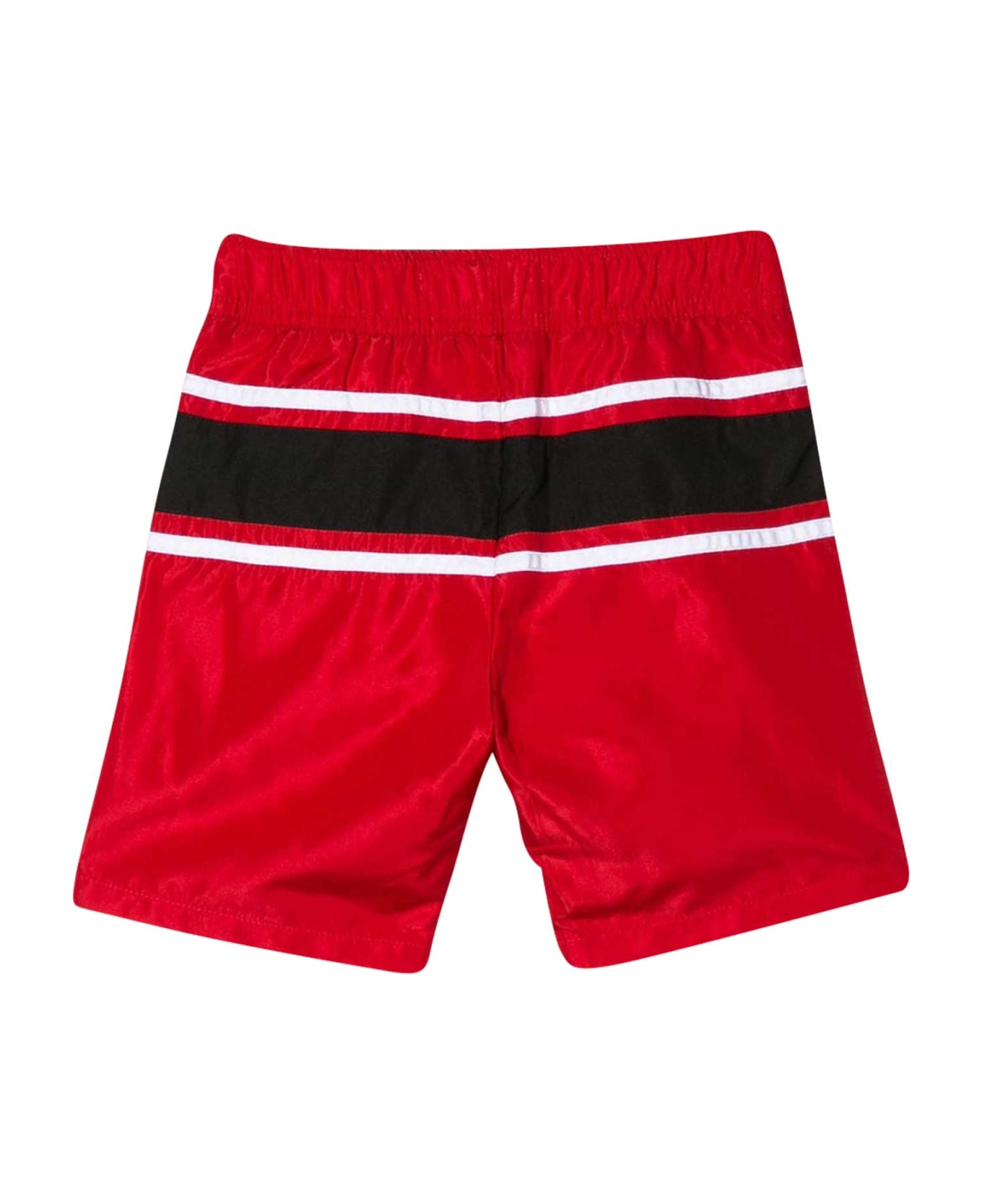 Givenchy Kids Printed Swimsuit - Rossa