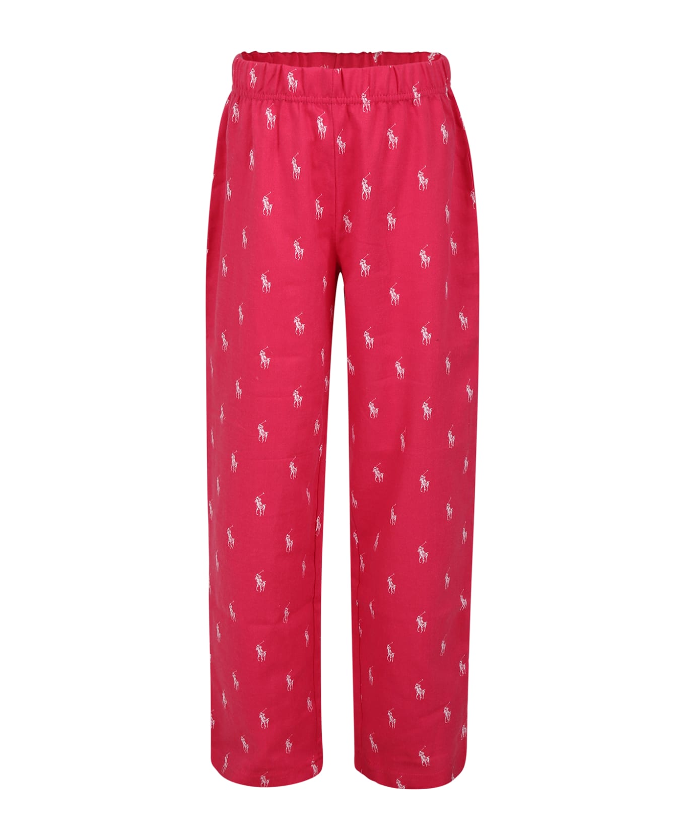 Ralph Lauren Fuchsia Pajamas Pants For Girl - Fuchsia