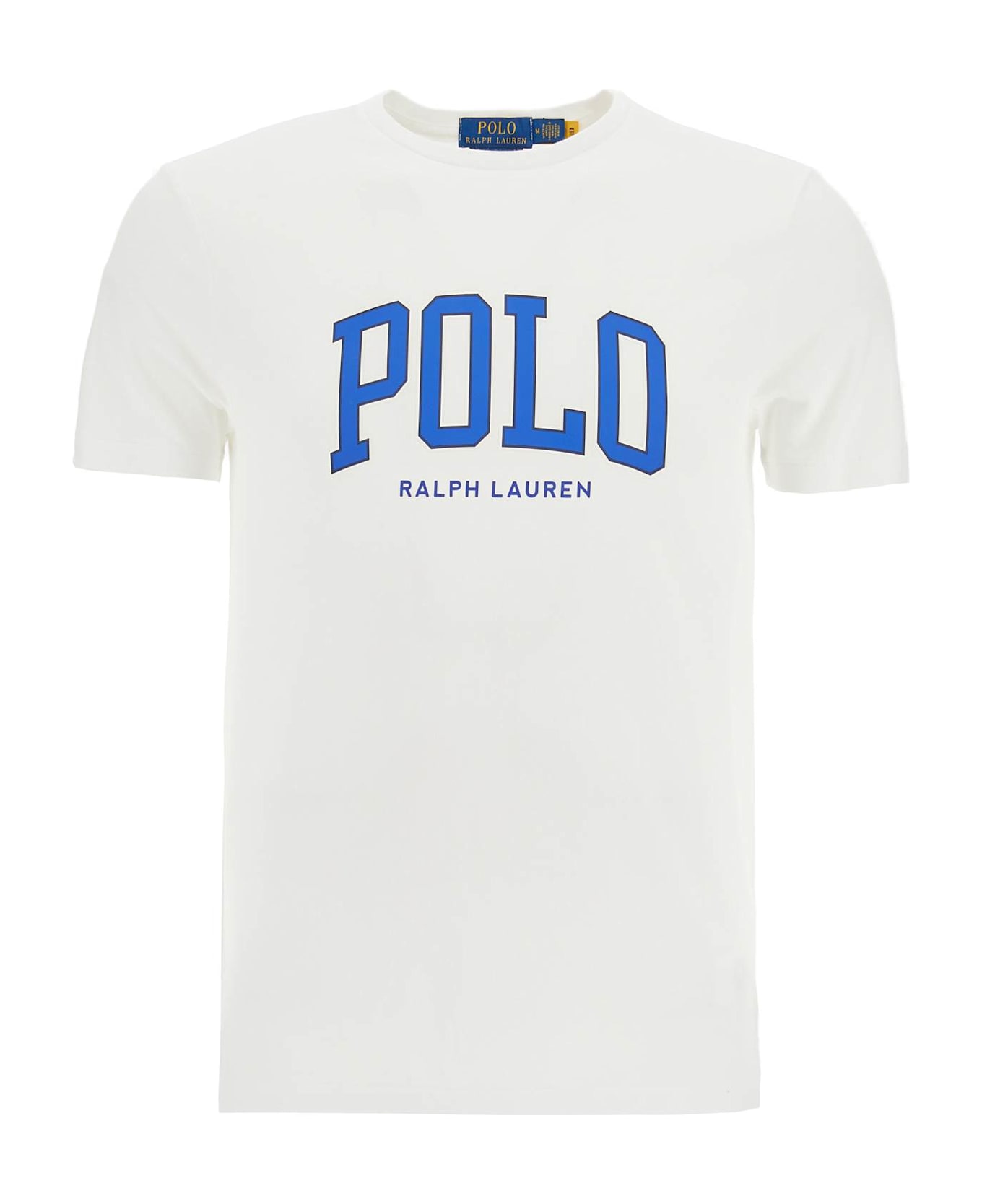 Polo Ralph Lauren Custom Slim-fit Logo T-shirt - WHITE (White)