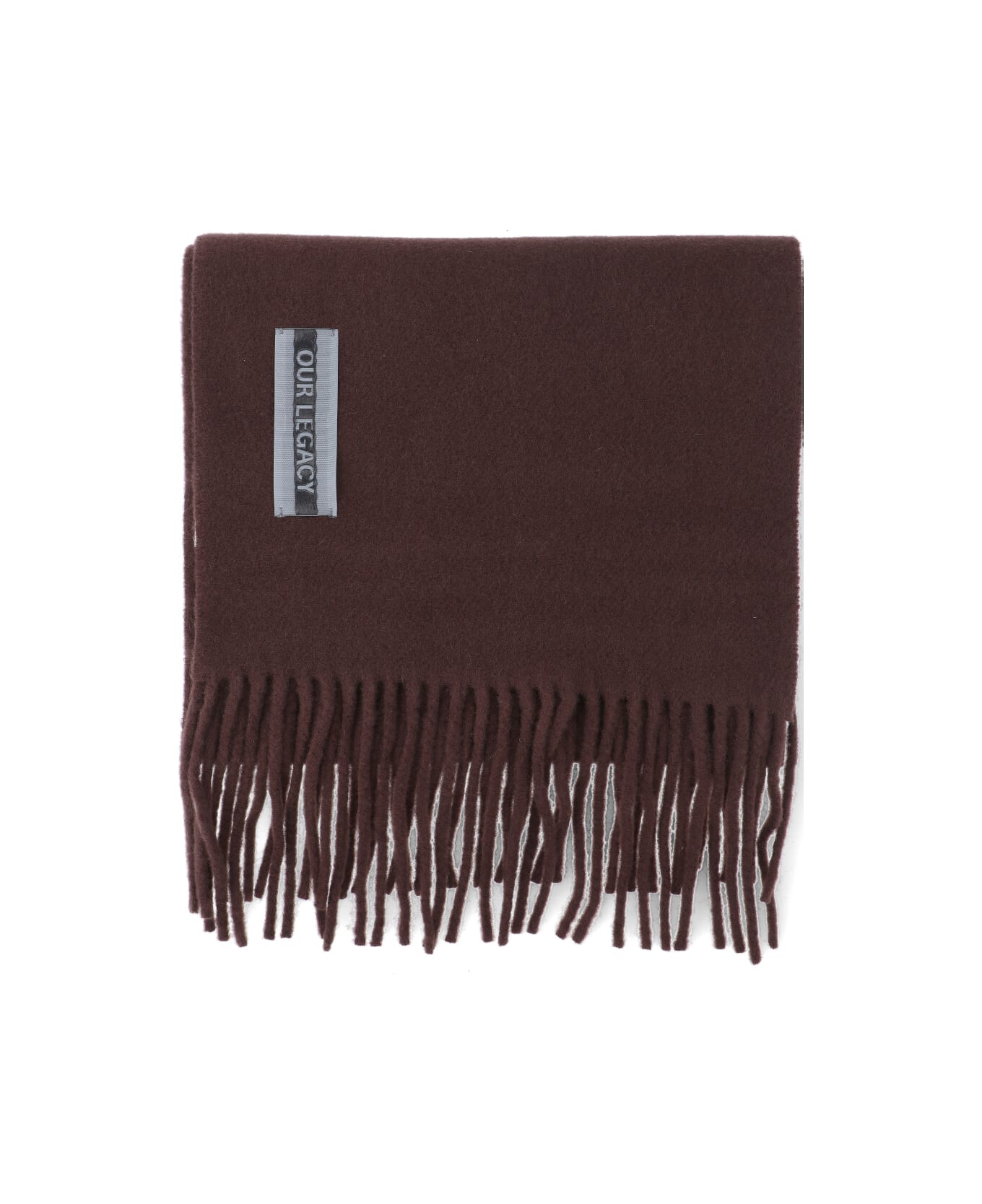 Our Legacy 'estate' Scarf - Brown