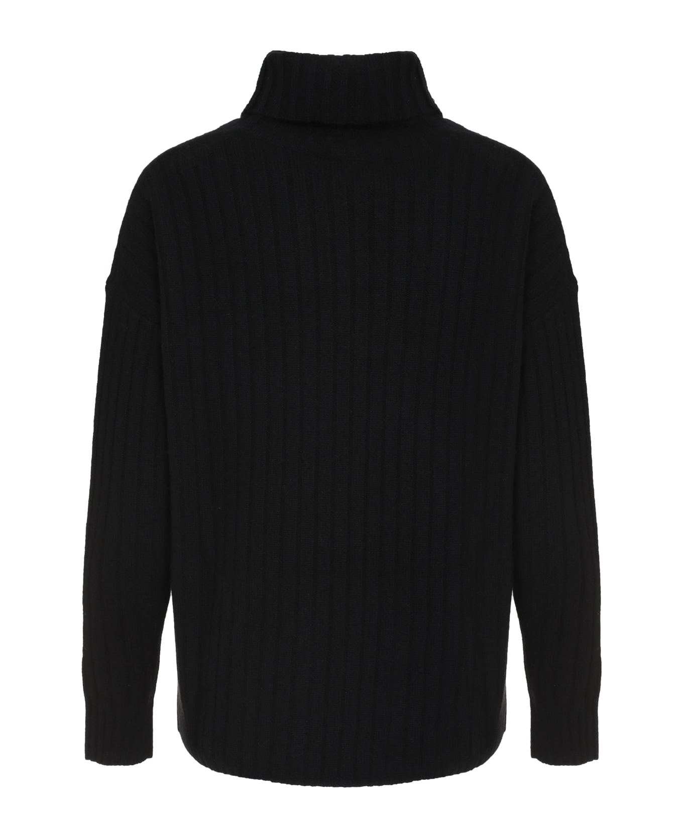 Max Mara Studio Abile Wool And Cashmere Sweater - Black ニットウェア