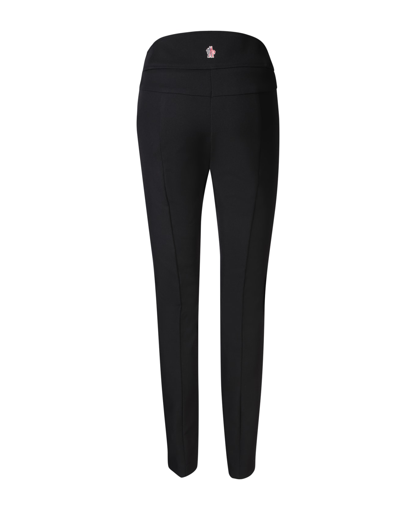 Moncler Grenoble Black Technical Twill Trousers - Black