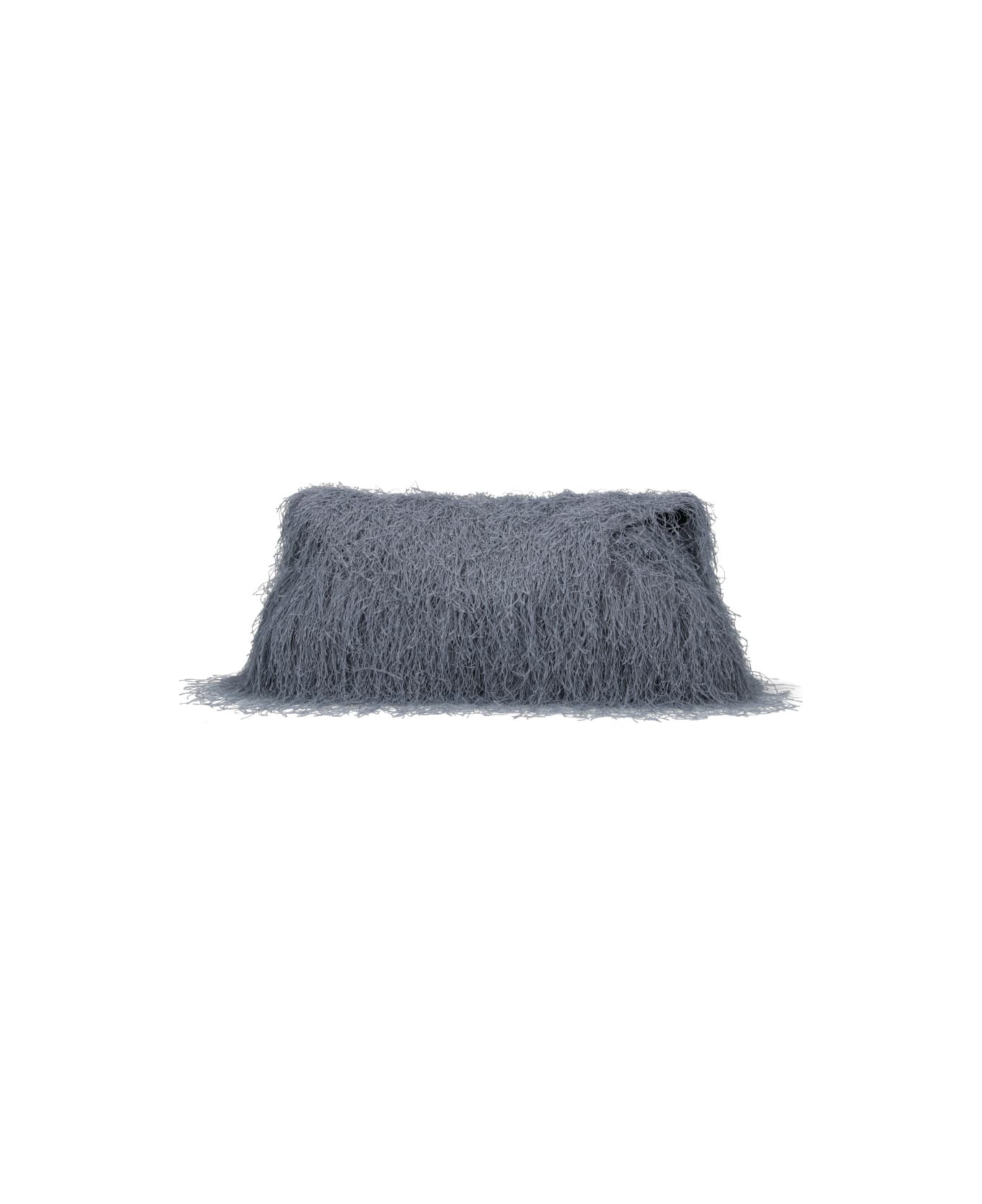 Dries Van Noten Fringed Shoulder Bag - Gray