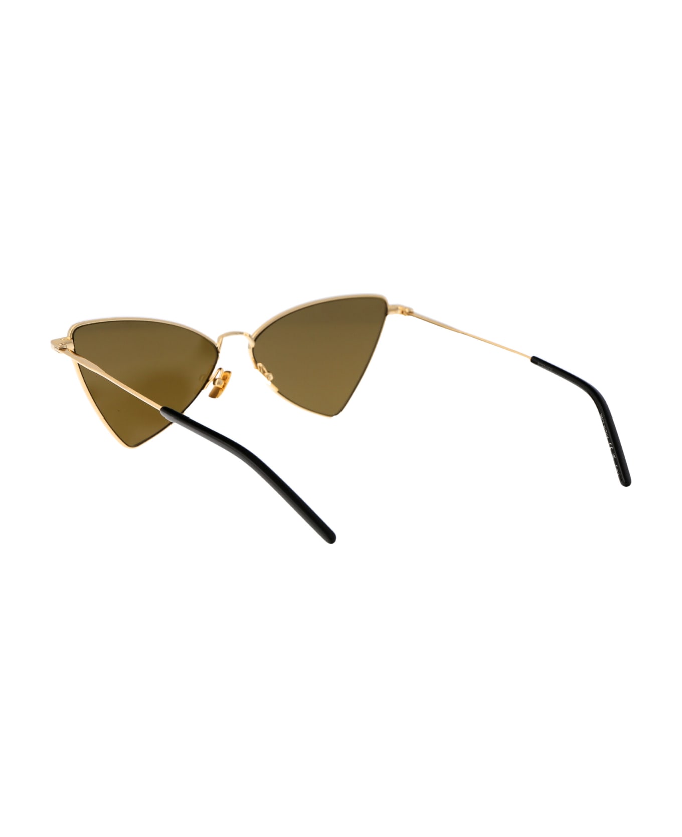 Saint Laurent Eyewear Sl 303 Jerry Sunglasses - 011 GOLD GOLD BROWN サングラス