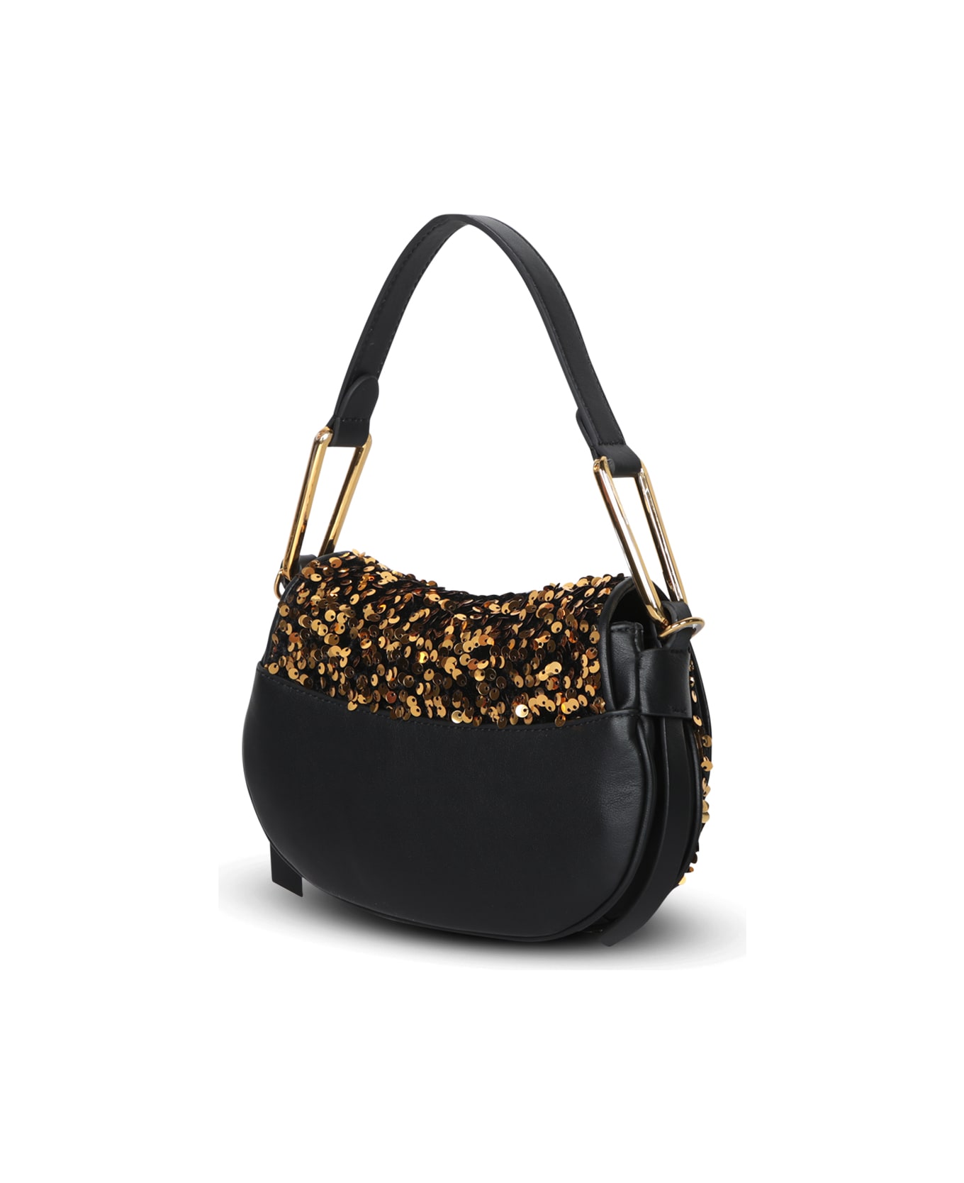 Coccinelle Magie Mini Paill Gold Bag - Metallic