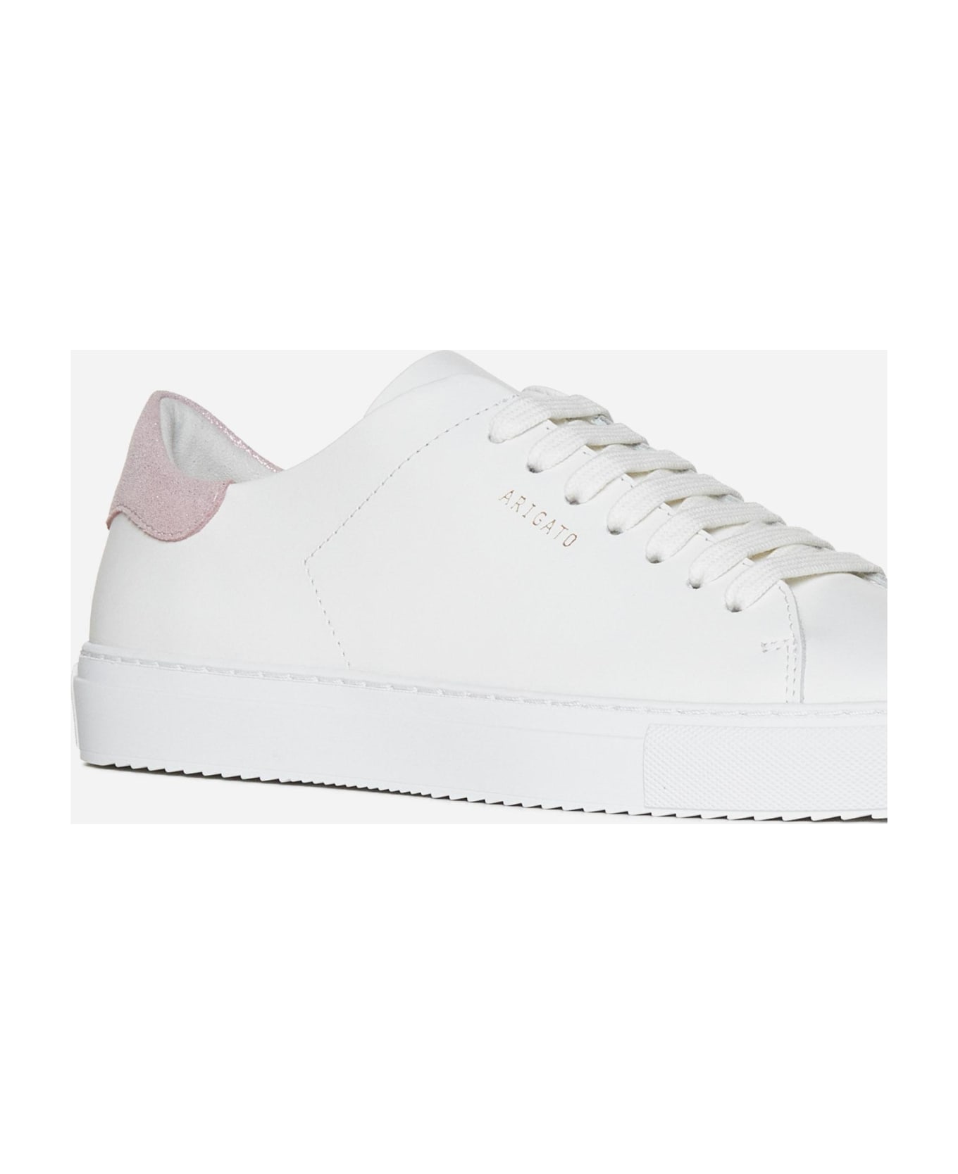 Axel Arigato Clean 90 Leather Sneakers - White Pink