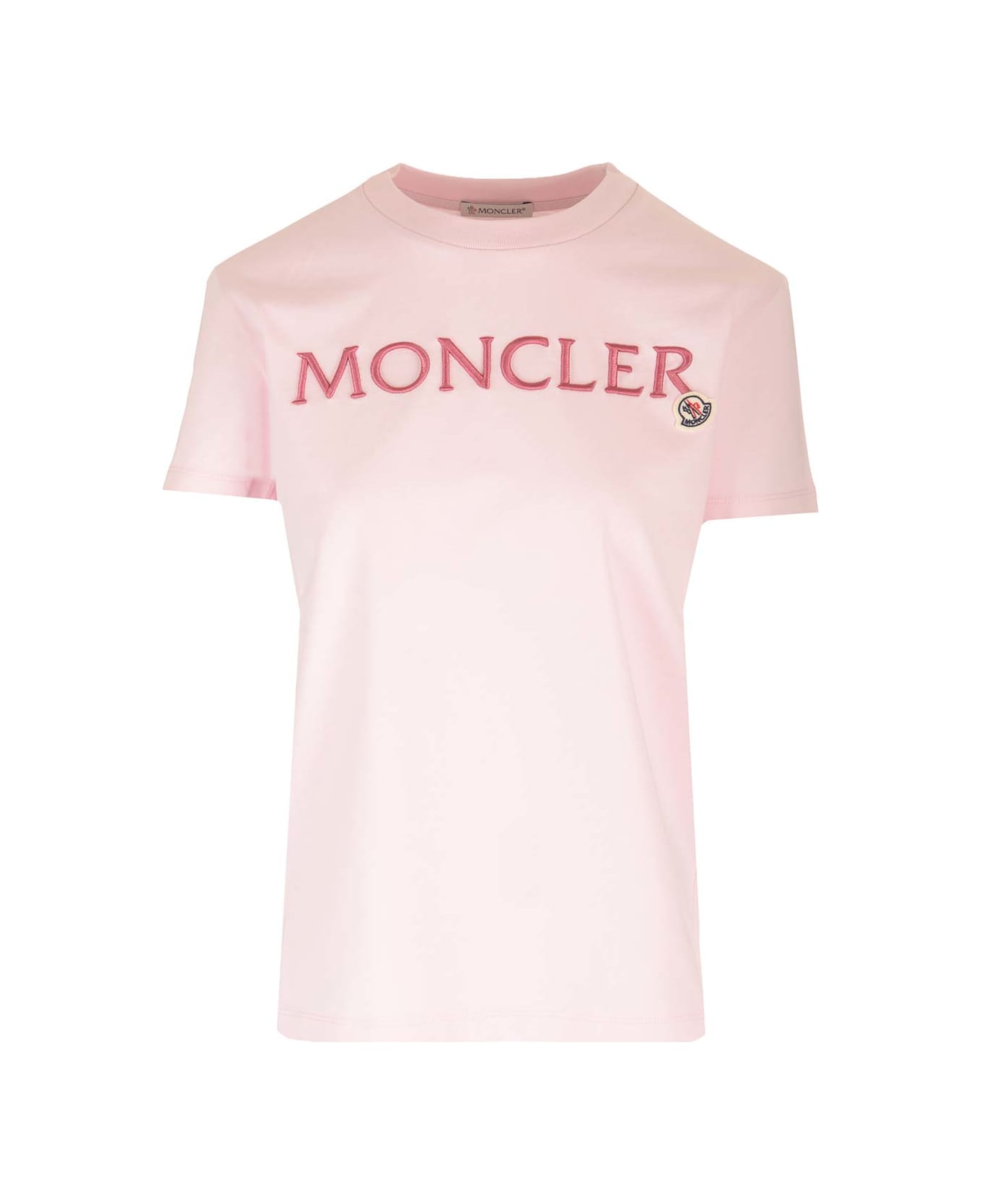 Moncler Signature T- Shirt - Pink & Purple Tシャツ