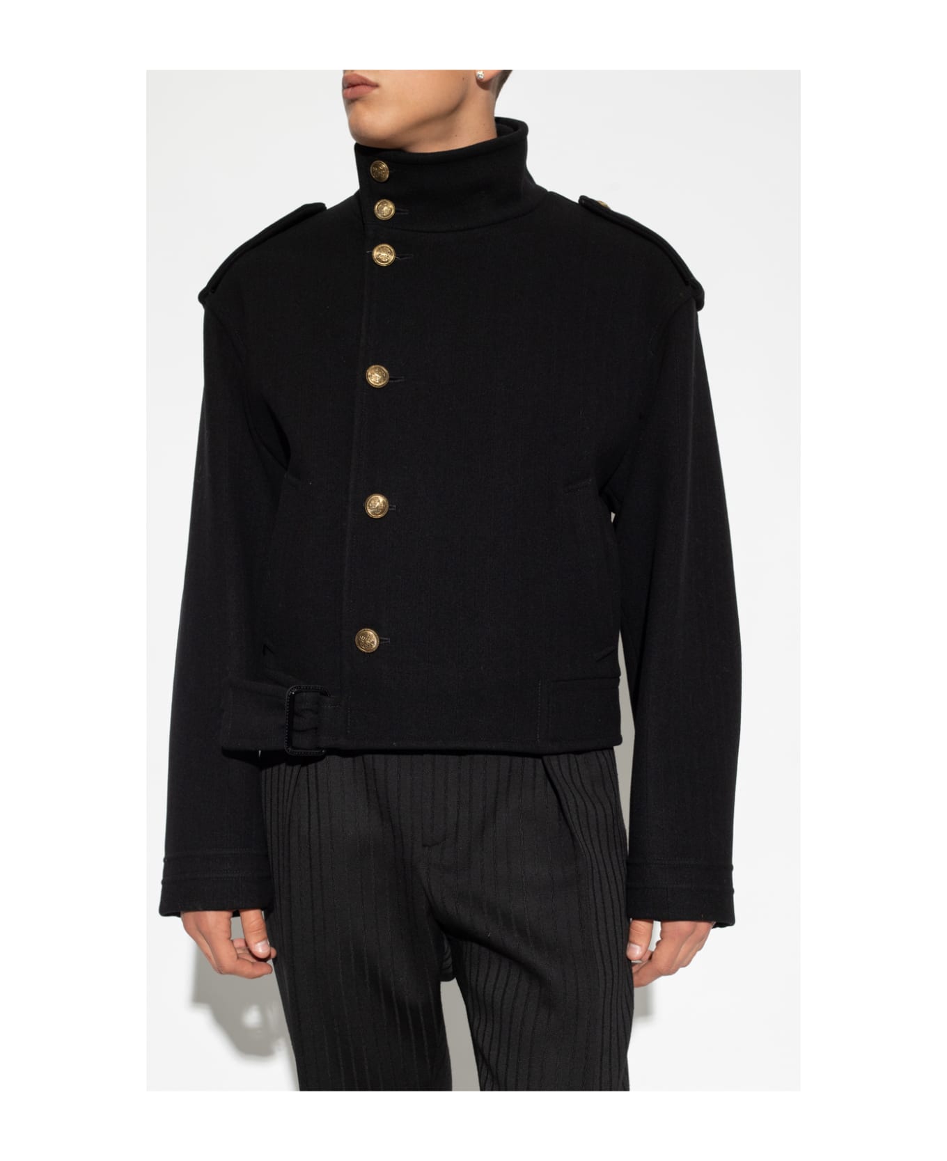 Saint Laurent Military Jacket - Noir