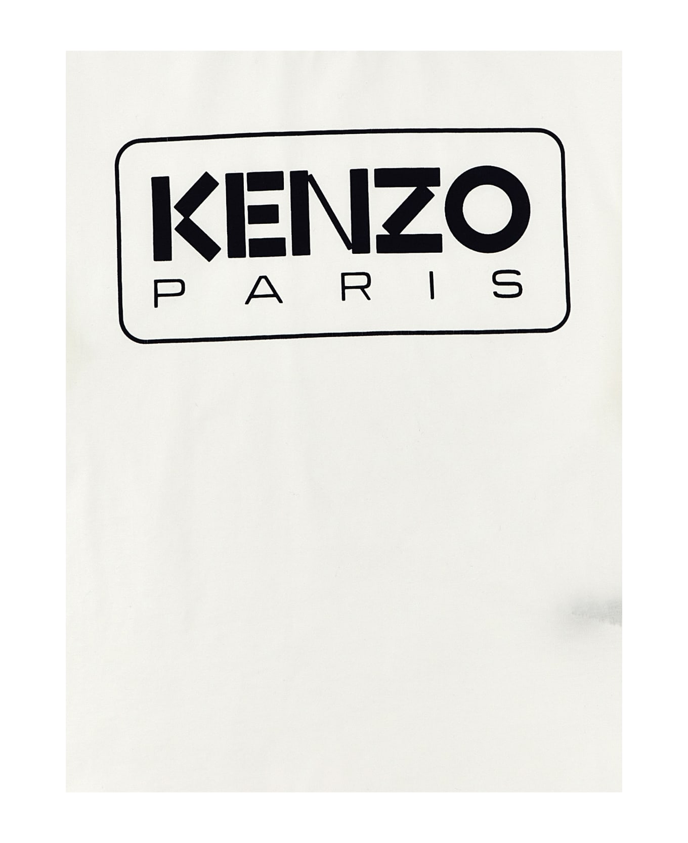 Kenzo Kids Logo Print T-shirt - Ivory