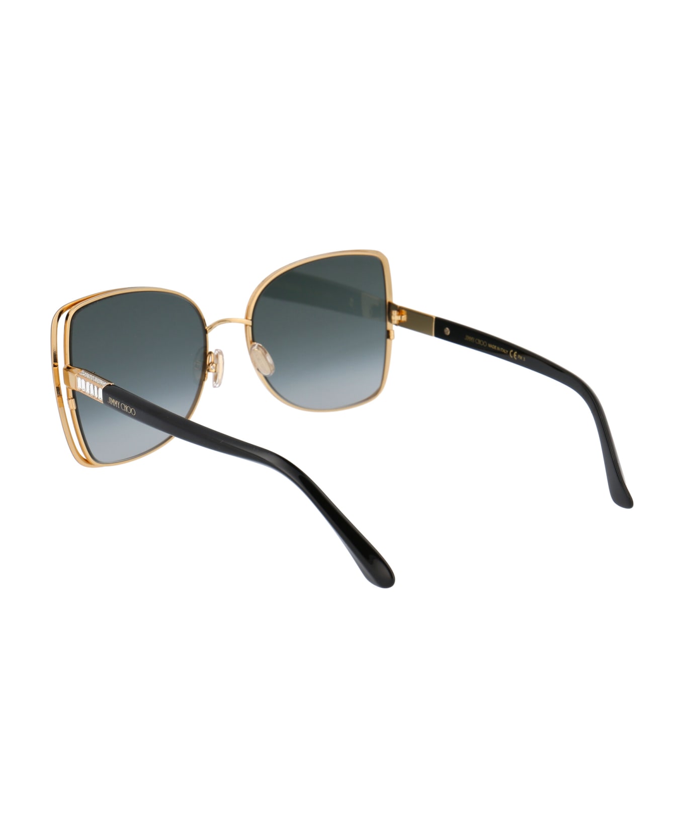 Jimmy Choo Eyewear Frieda/s Sunglasses - 2M29O BLK GOLD B サングラス