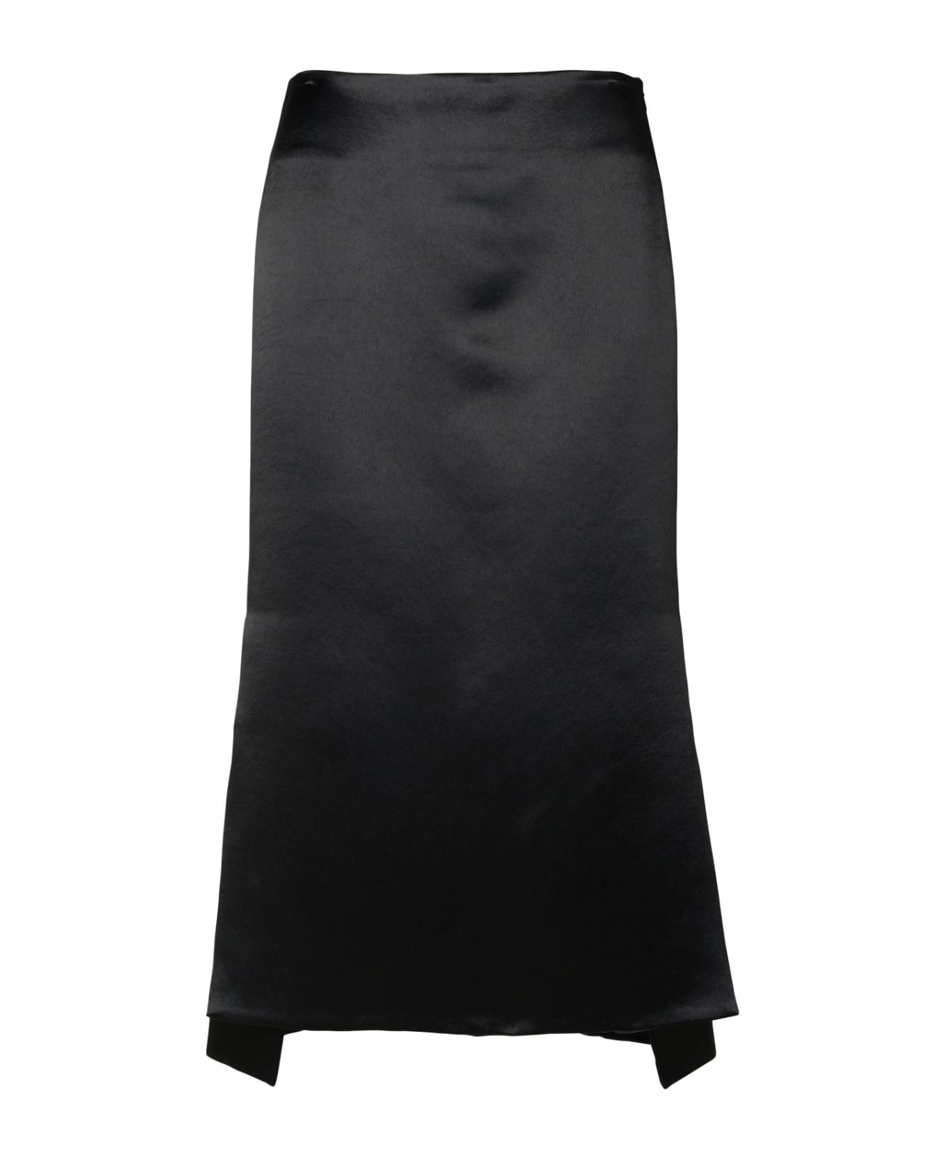 SportMax 'hudson' Black Acetate Skirt - Black スカート