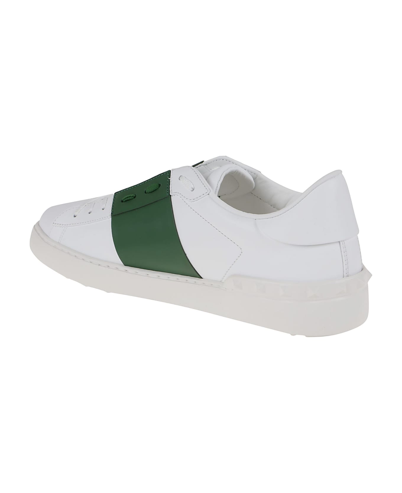 Valentino Garavani Sneaker Open - Bianco Fern Green Bianco