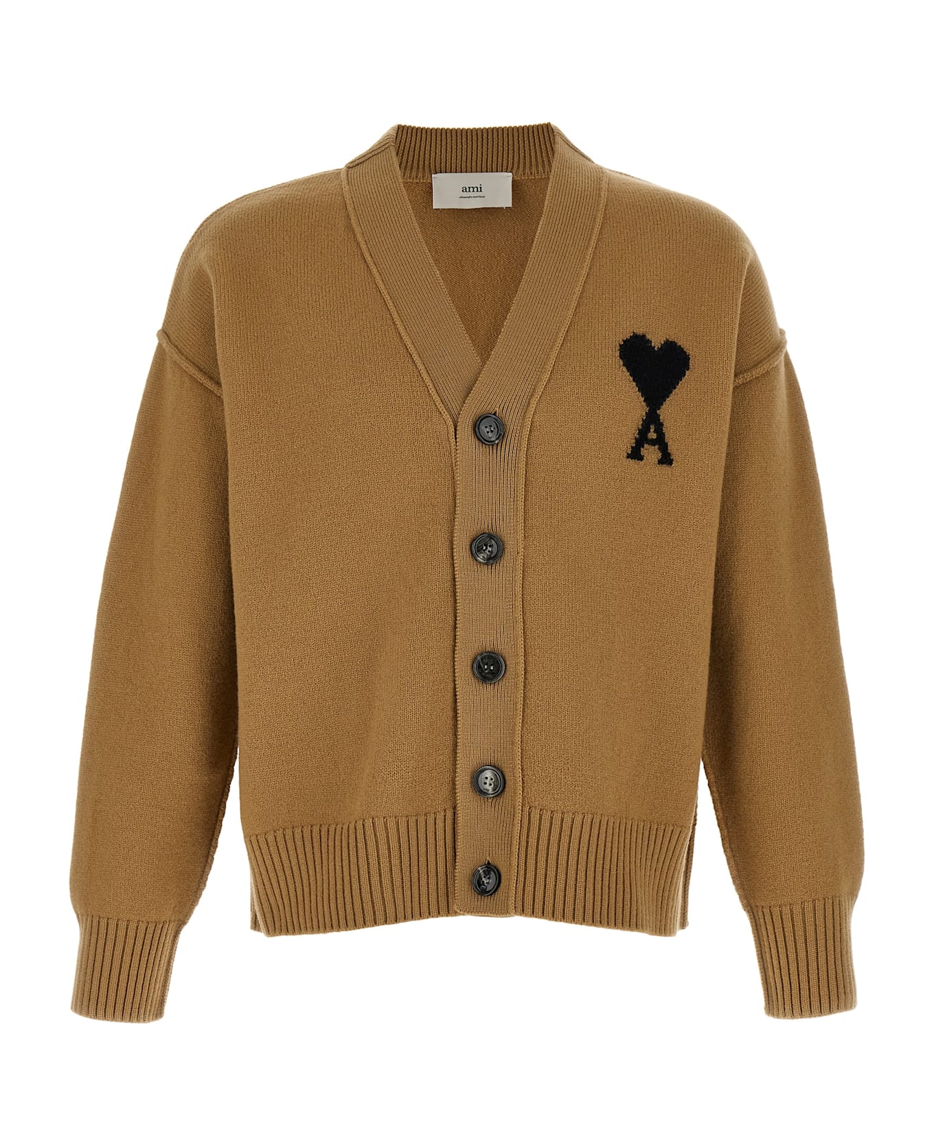 Ami Alexandre Mattiussi 
ami De Coeur
 Cardigan - BEIGE