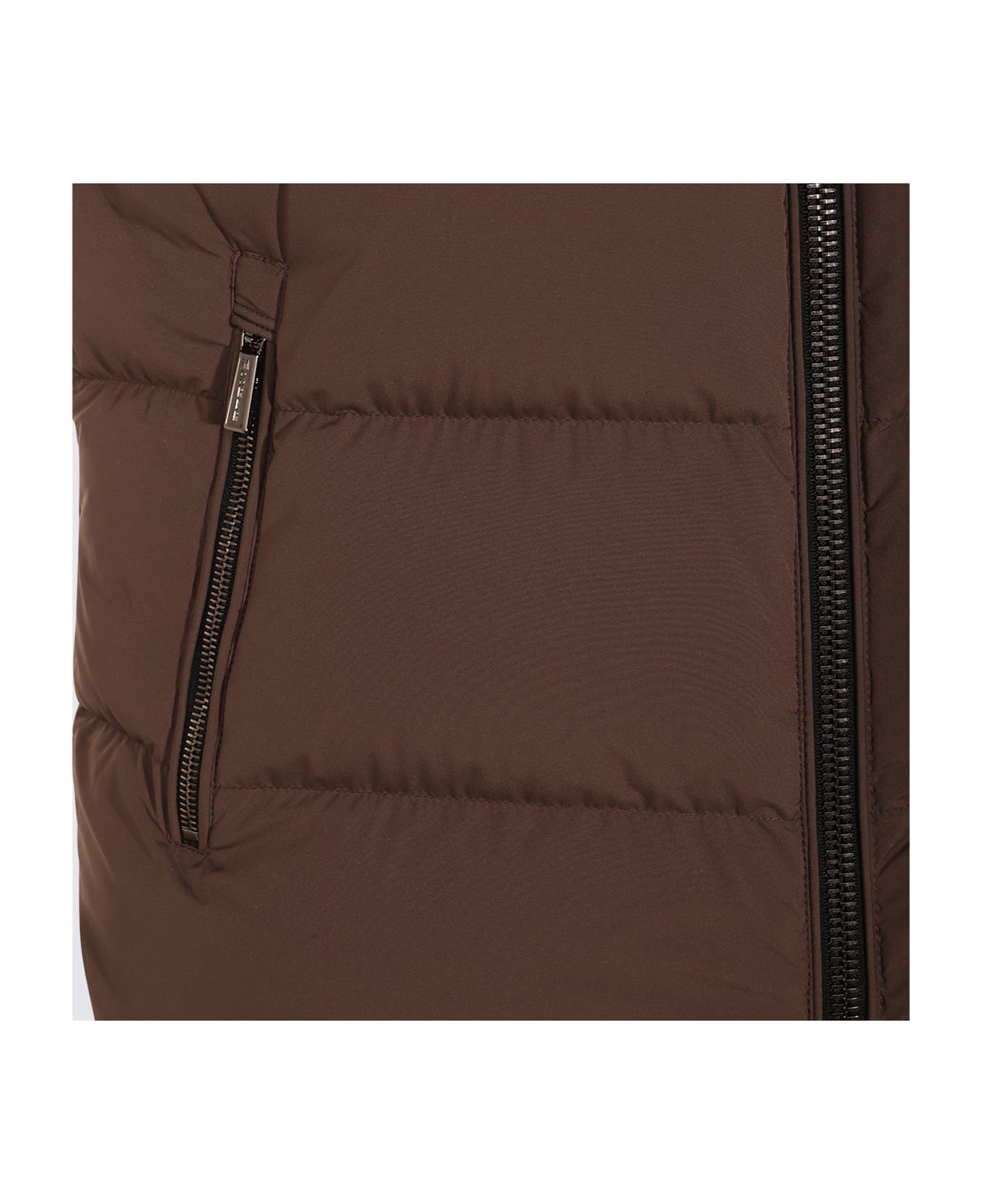 Moorer Brown Down Jacket - VISONE