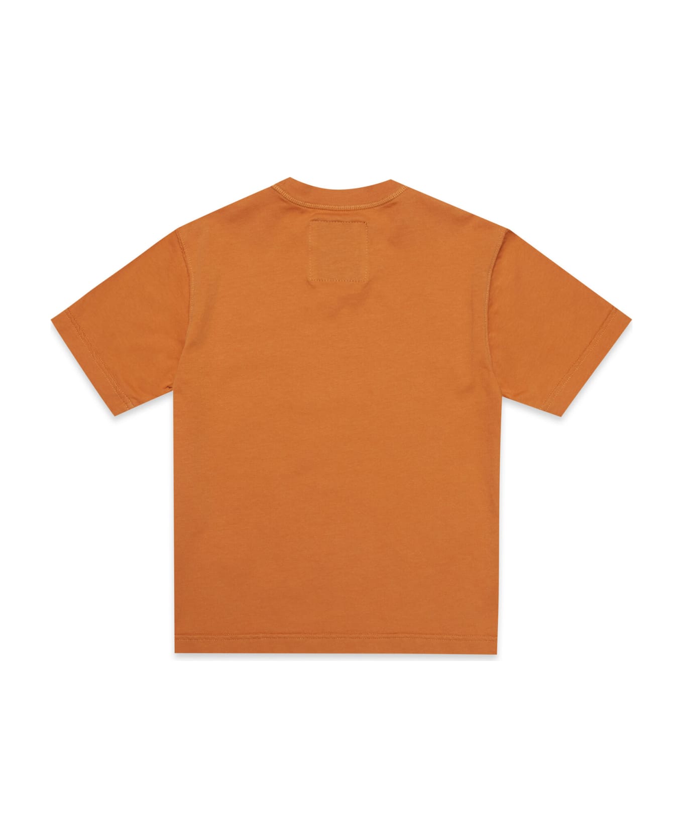 MYAR Myt24u T-shirt Myar Deadstock Orange Crewneck T-shirt With Digital Print Sloowly - Faded orange
