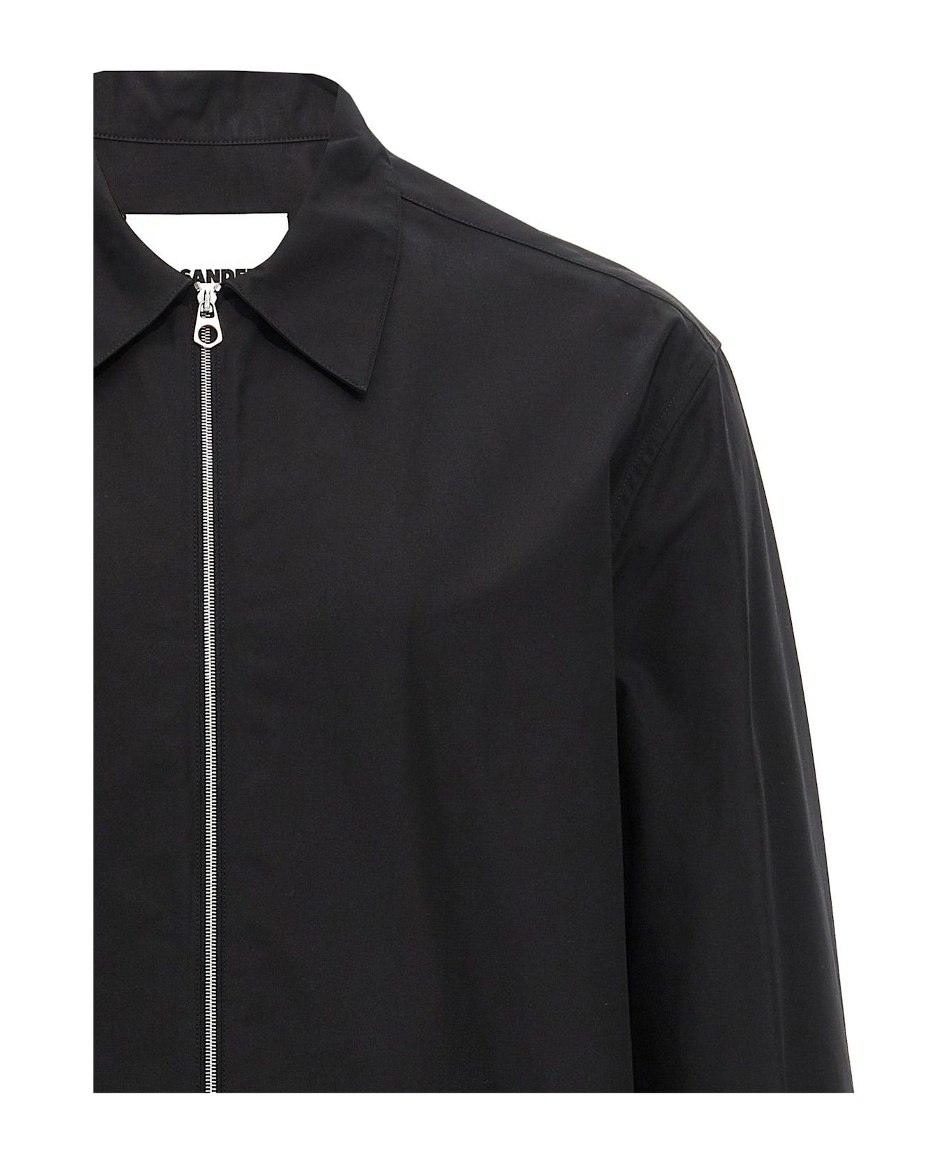 Jil Sander Zip Shirt - Black  