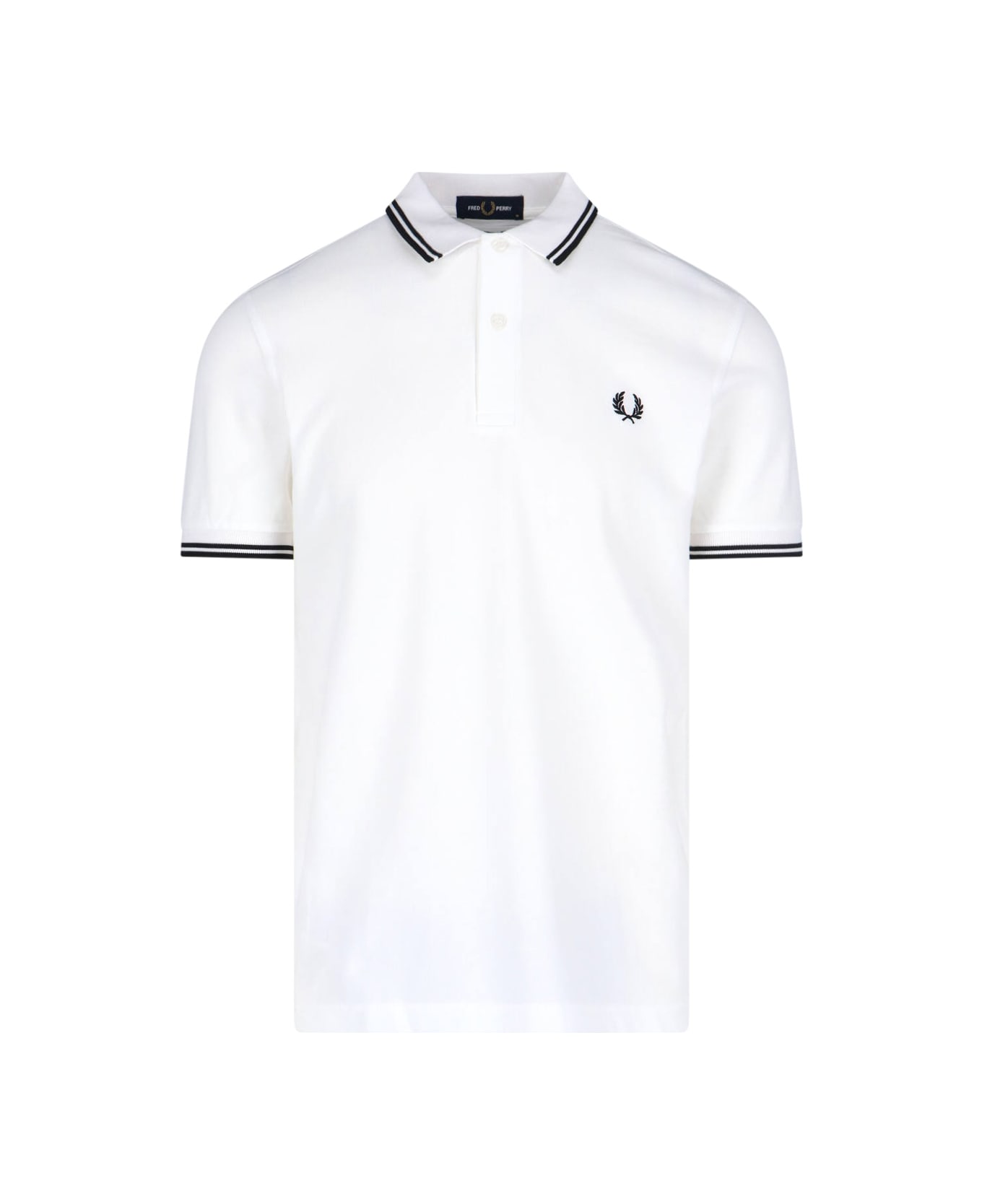Comme des Garçons Logo Polo Shirt - White シャツ