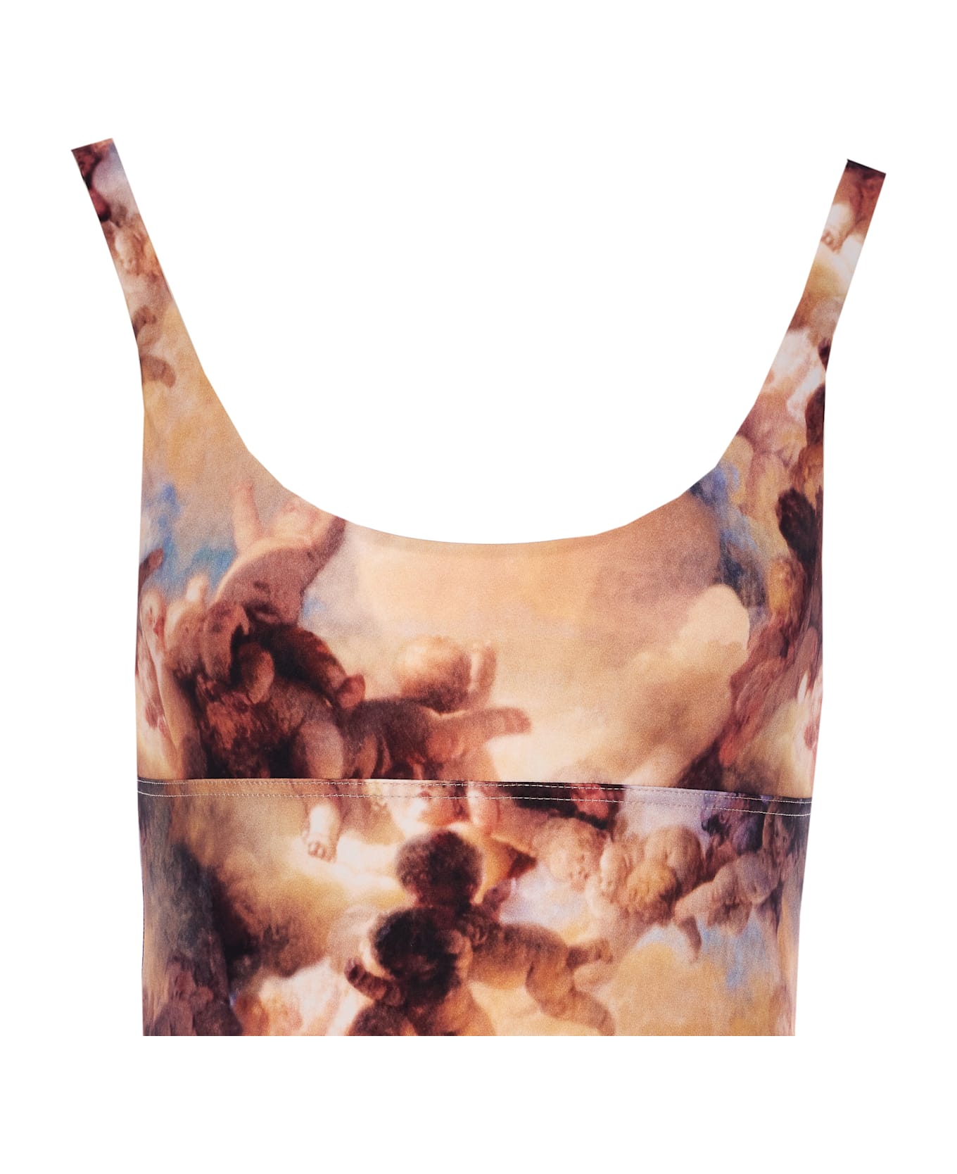 Vivienne Westwood Cherubs Straight Swimsuit - Beige