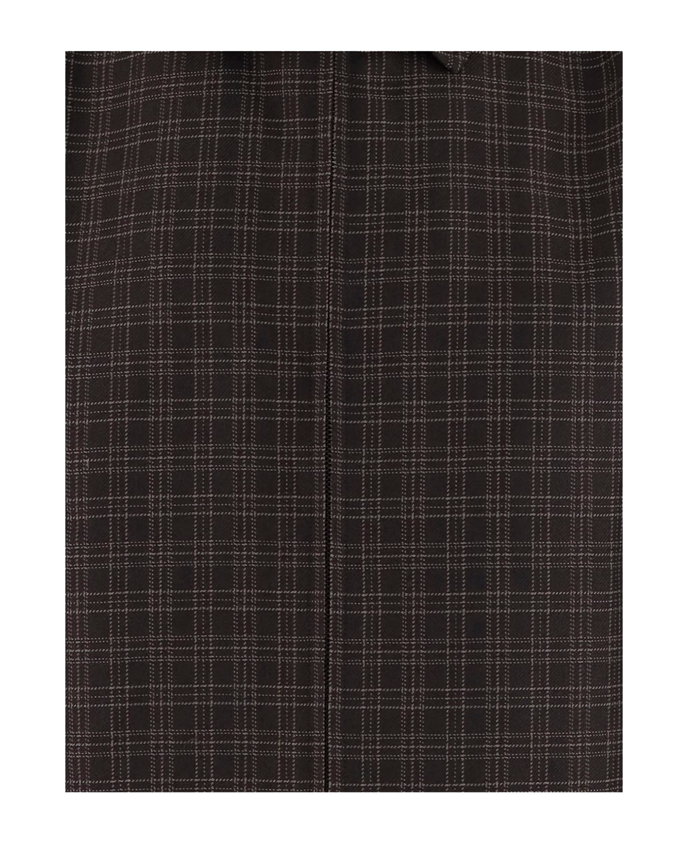 Vince Wool Blend Jacket - Brown