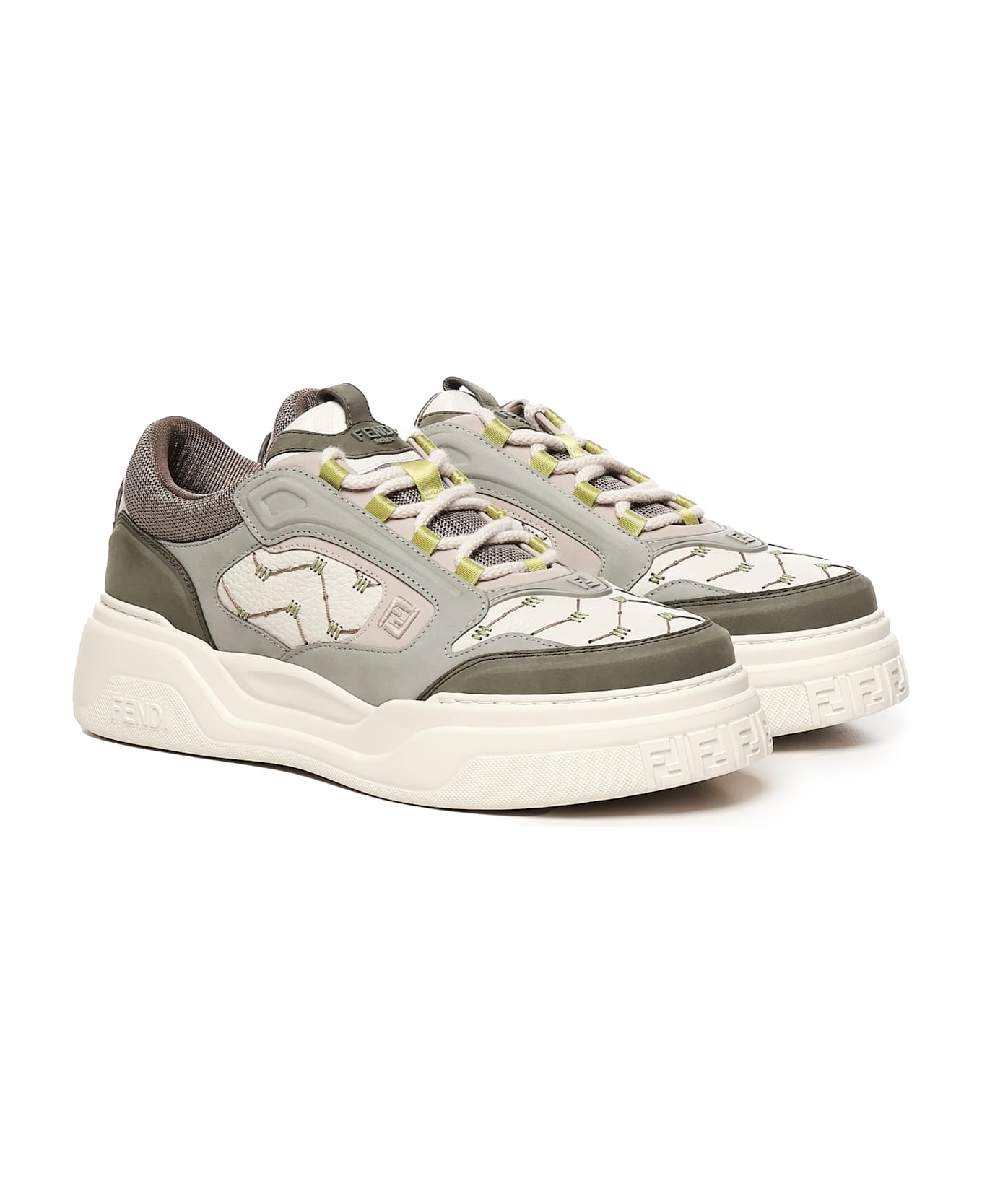 Fendi Force Sneaker - Green